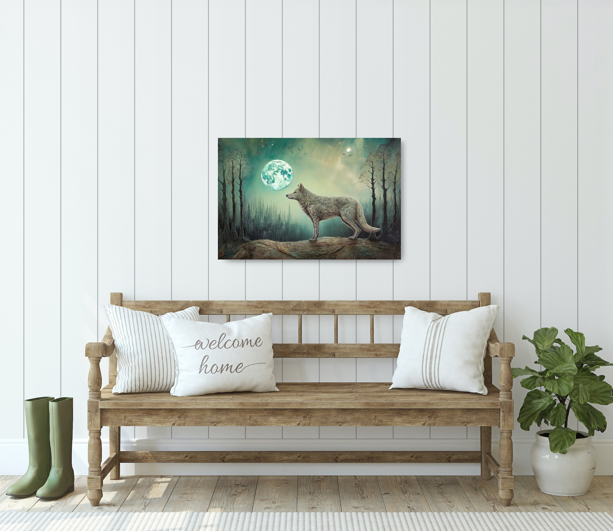 Wolf Collection Sacred Animals Artwork #28 Lolly Shine. Lolly Shine. Contemporary digital artist