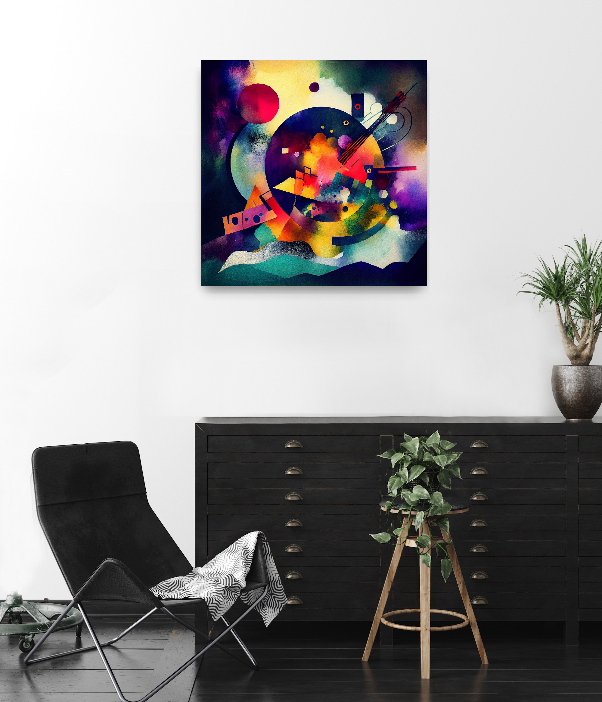 Abstract collection Music of the soul artwork #4. Lolly Shine. Contemporary digital artist