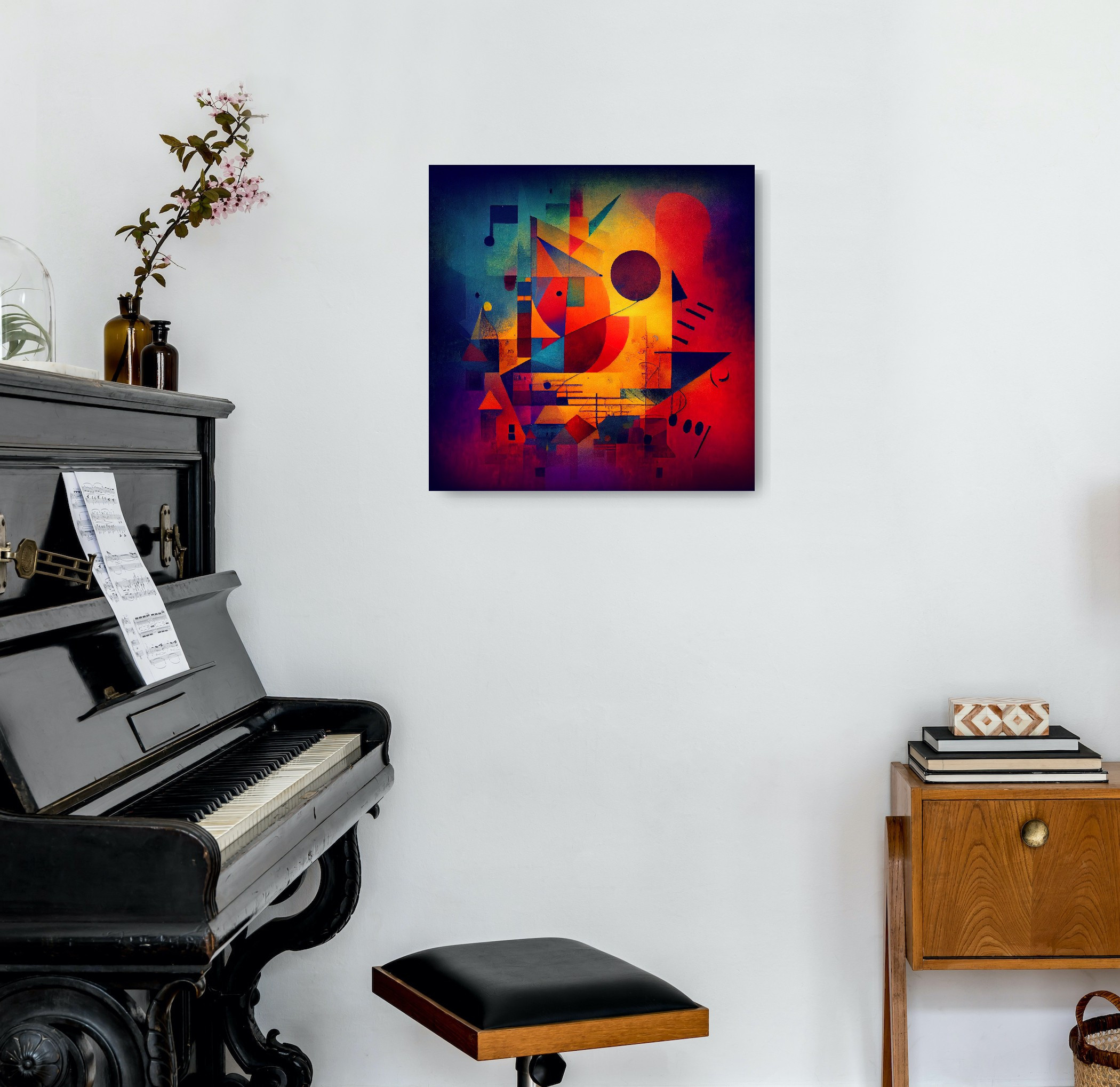 Abstract collection Music of the soul artwork #1. Lolly Shine. Contemporary digital artist