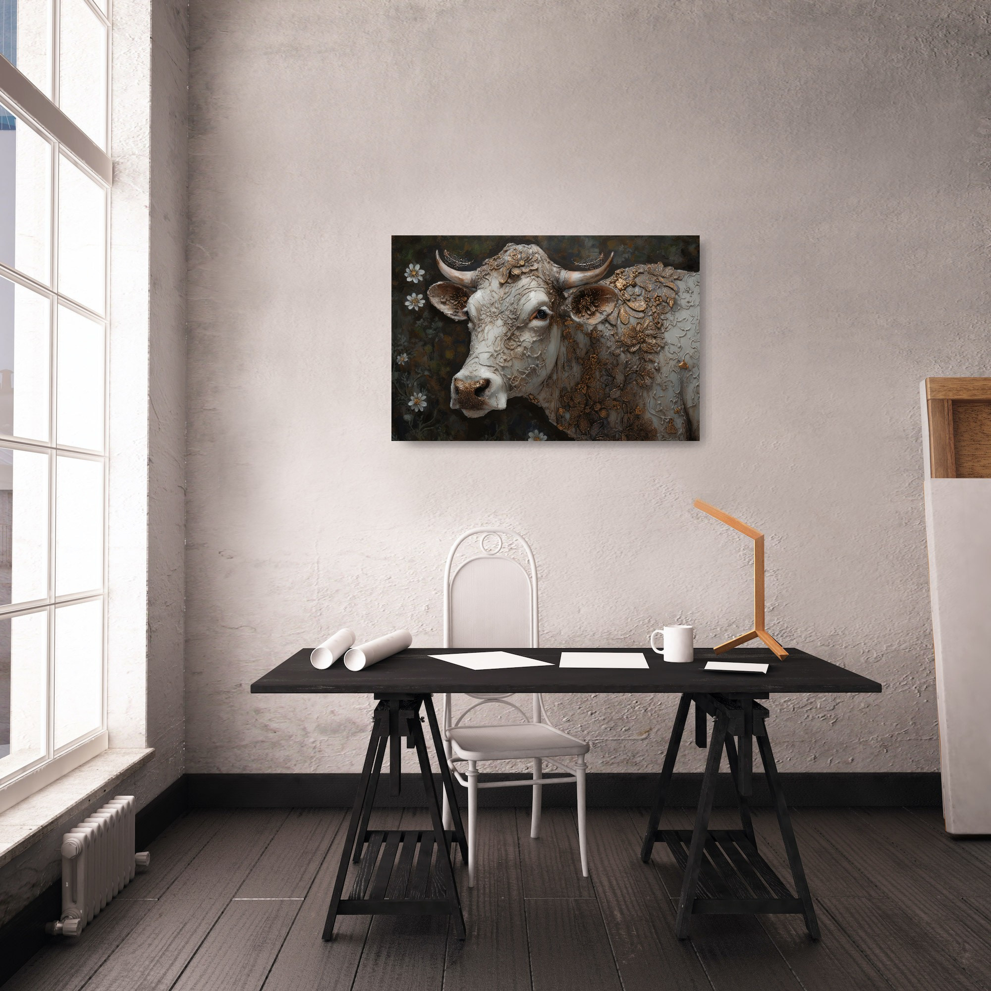 Cow Collection Sacred Animals Artwork #31 Lolly Shine. Lolly Shine. Contemporary digital artist