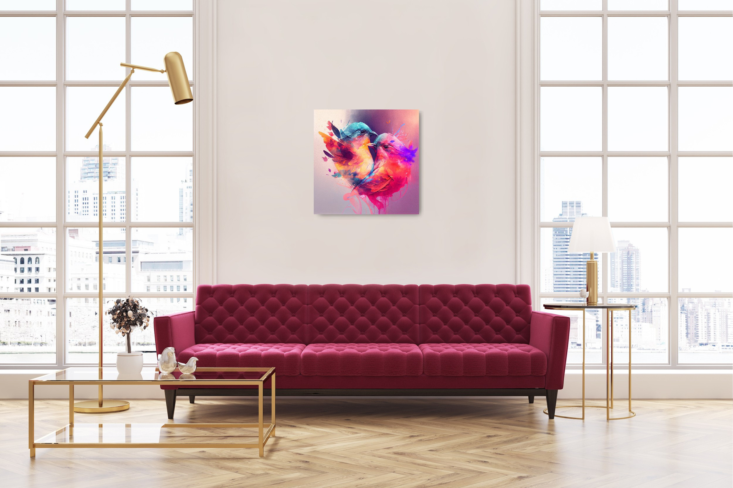 Watercolor collection Magic love artwork #8 Lolly Shine. Lolly Shine. Contemporary digital artist