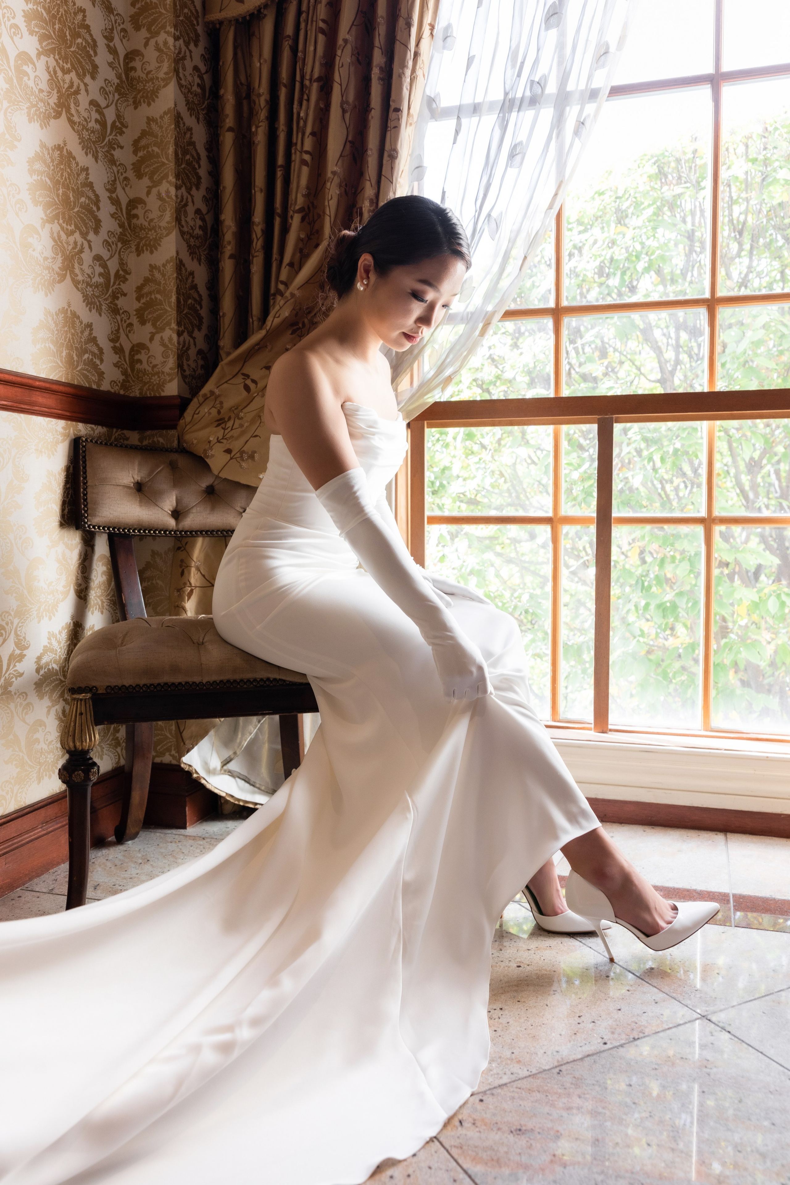 Conner Wiburn & Esther Roh in The Venetian in Garfield, NJ. Wedding Photo & Video