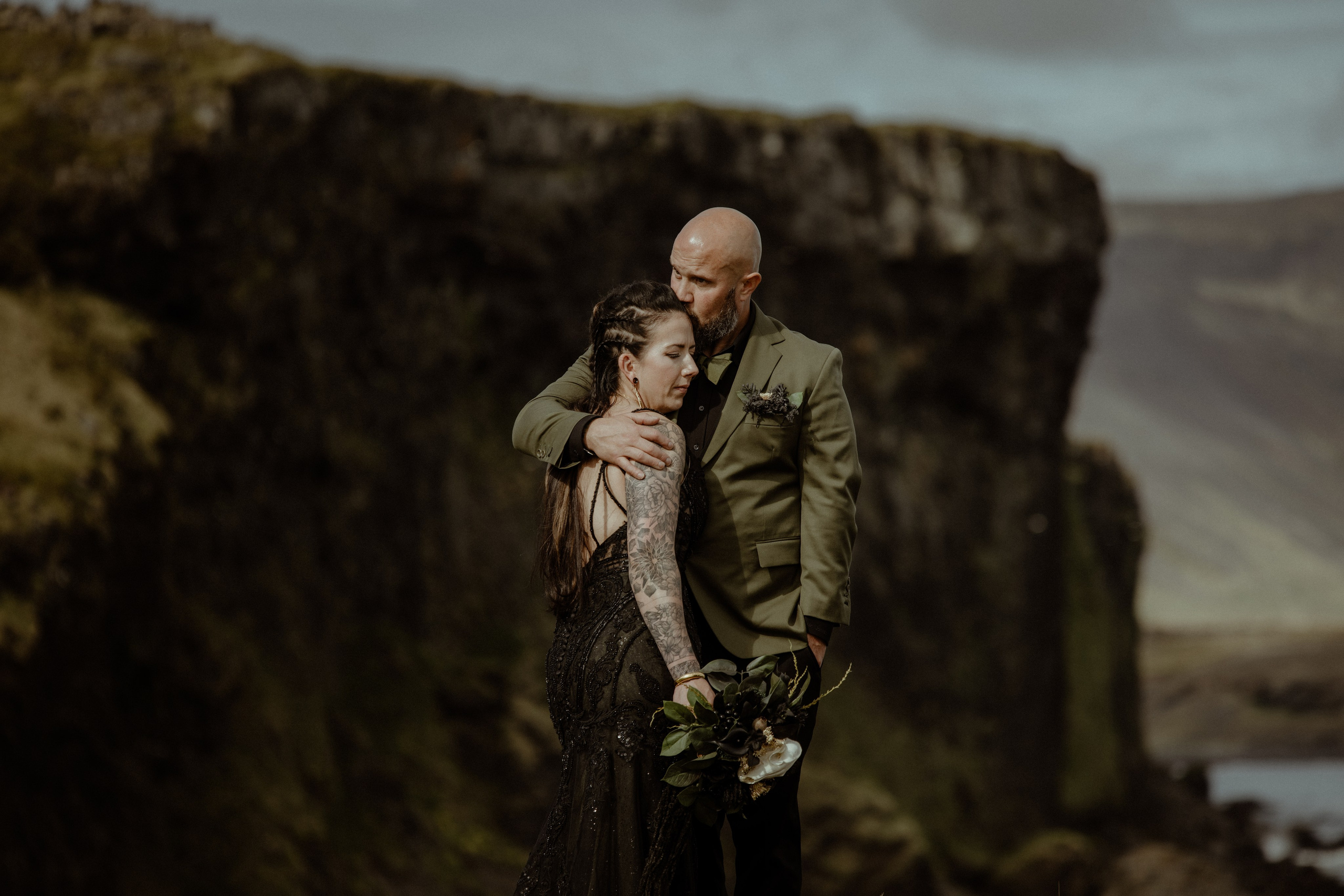 Viking inspired secret elopement in Iceland — wedding in Budir. Iceland elopement photographer & videographer