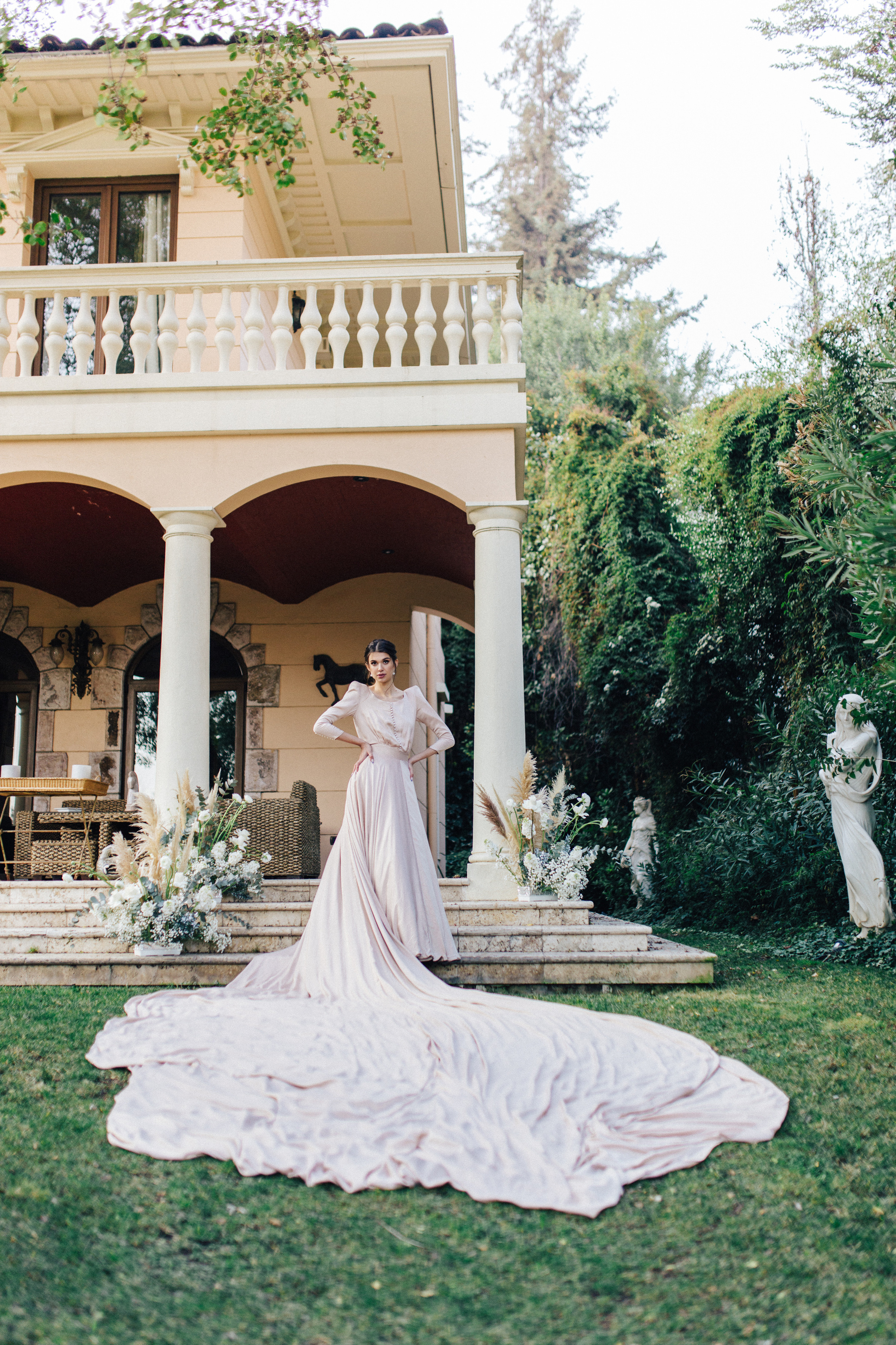 Alina y Pablo, Villa Palladio. Photographer in Santiago, Chile Anna Almazova