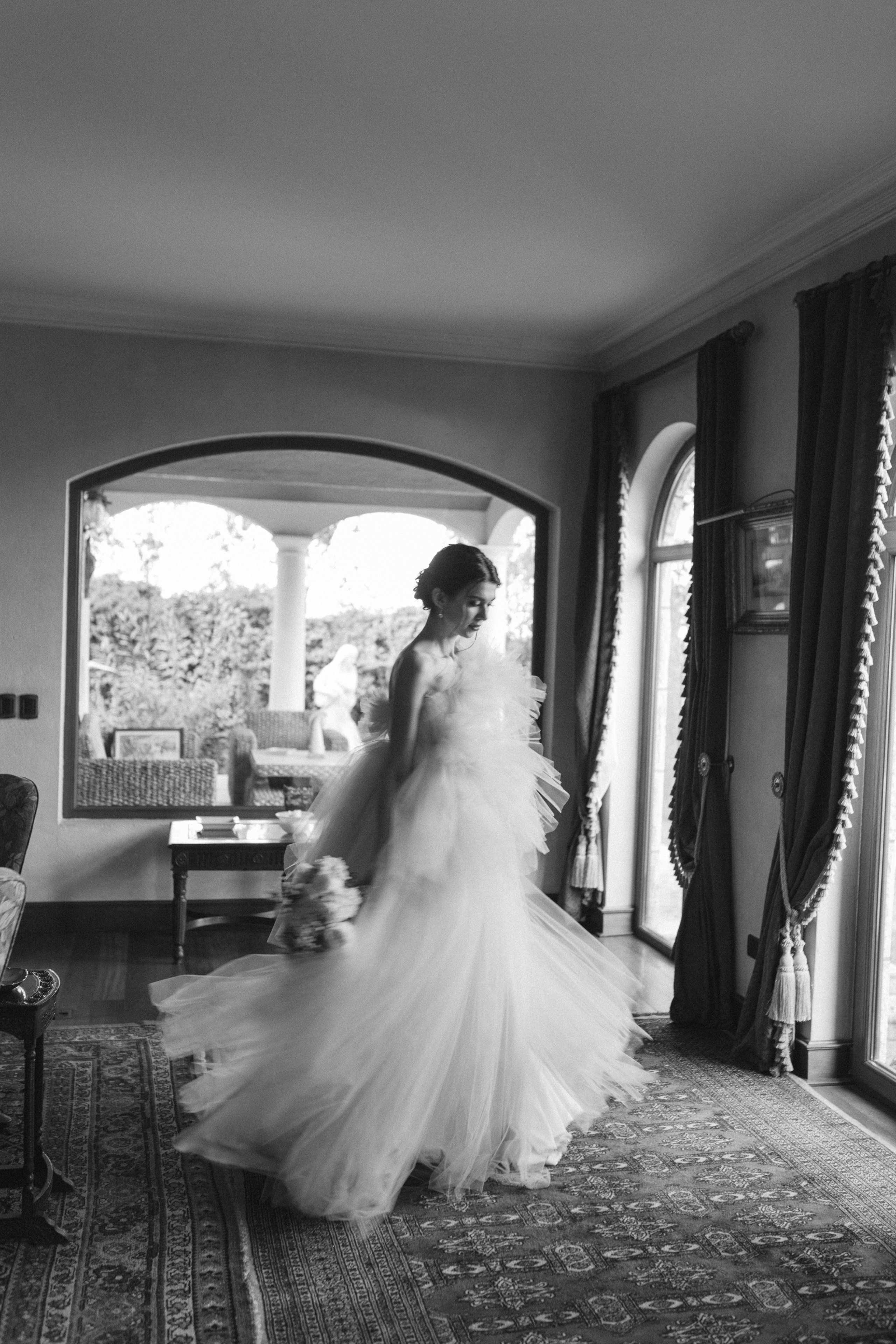 Alina y Pablo, Villa Palladio. Photographer in Santiago, Chile Anna Almazova