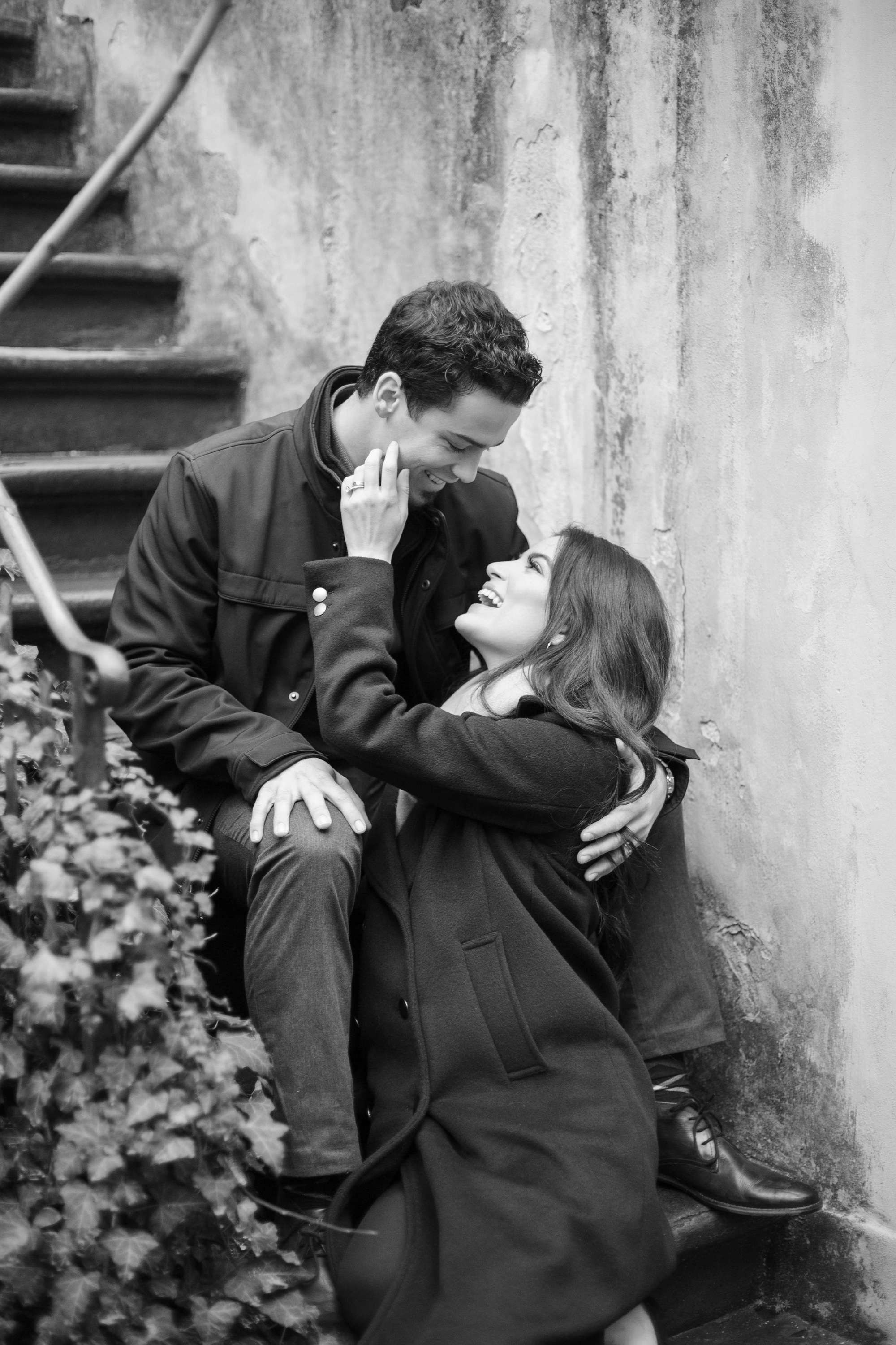 Kristen y Tyler en Florencia, Italia. Fotógrafa familiar Santiago y Chile Anna Almazova