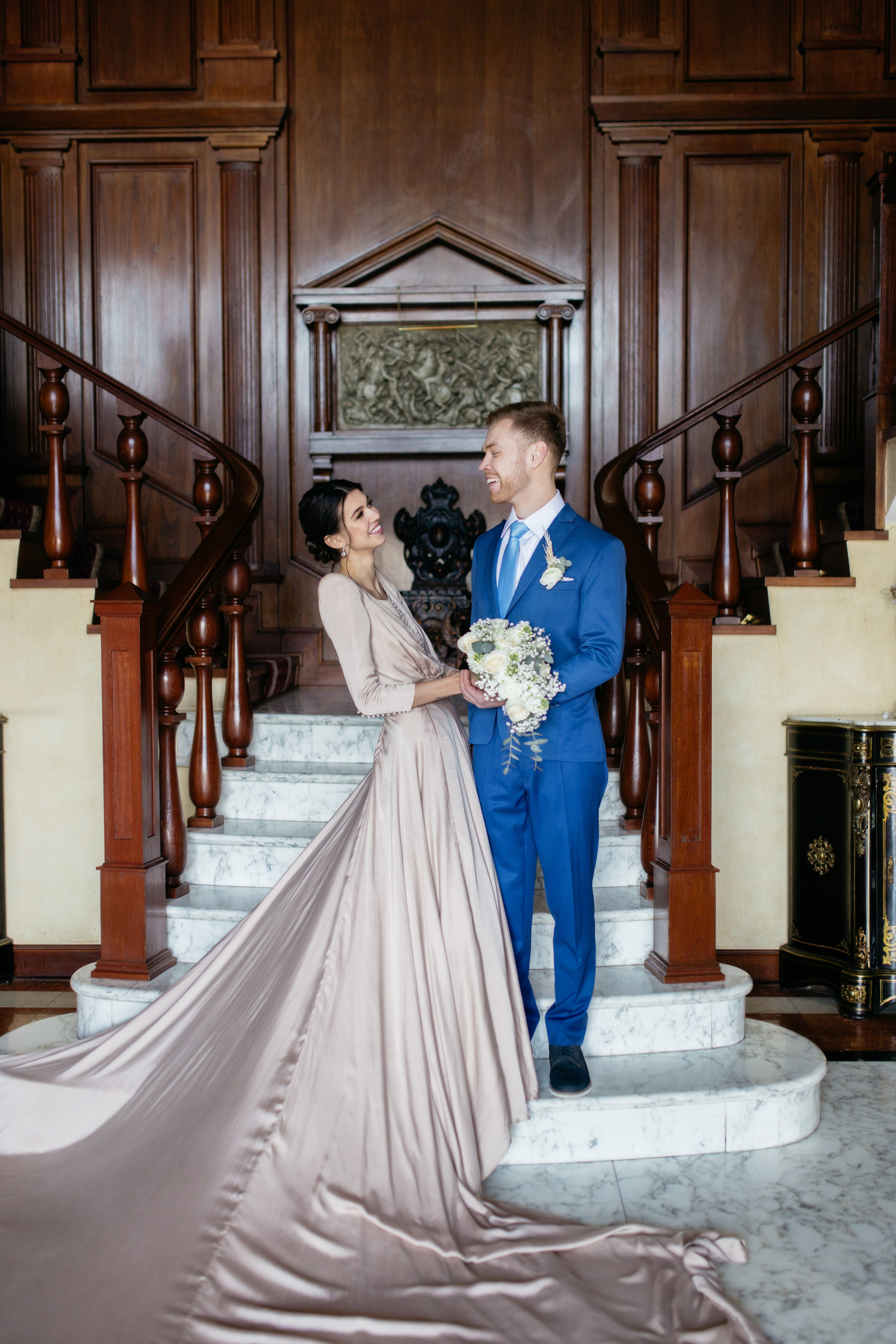 Alina y Pablo, Villa Palladio. Photographer in Santiago, Chile Anna Almazova