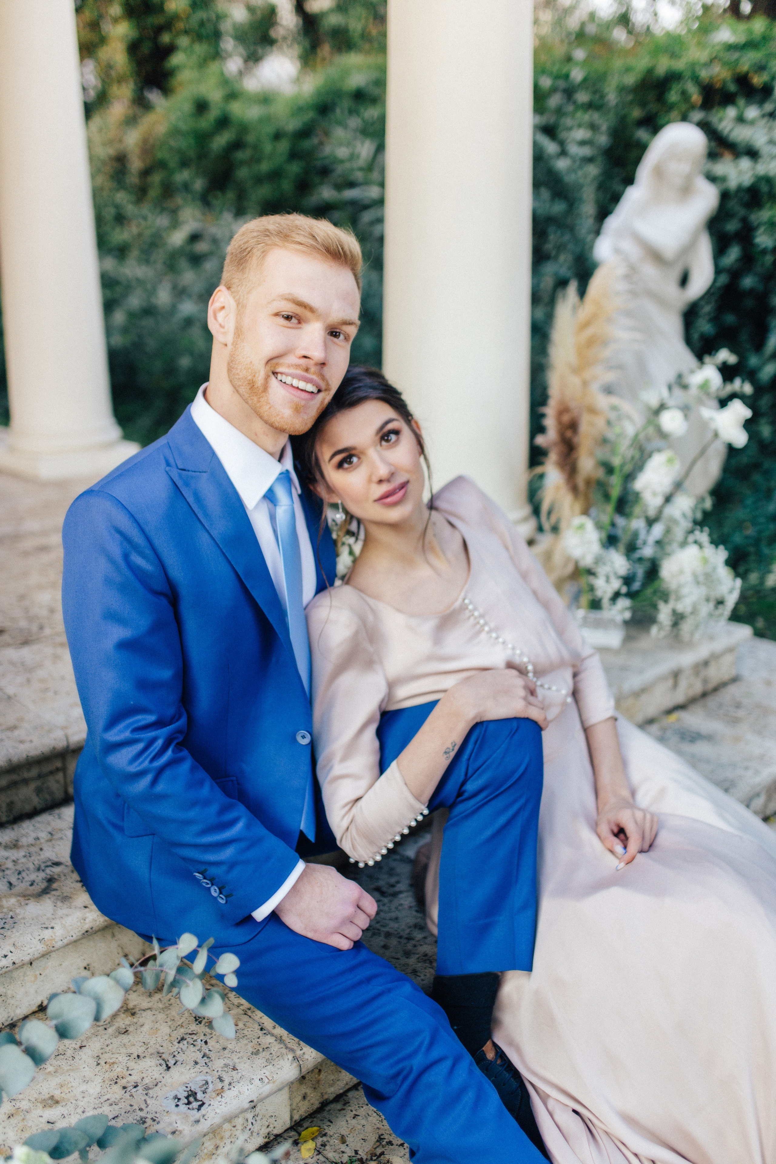 Alina y Pablo, Villa Palladio. Photographer in Santiago, Chile Anna Almazova