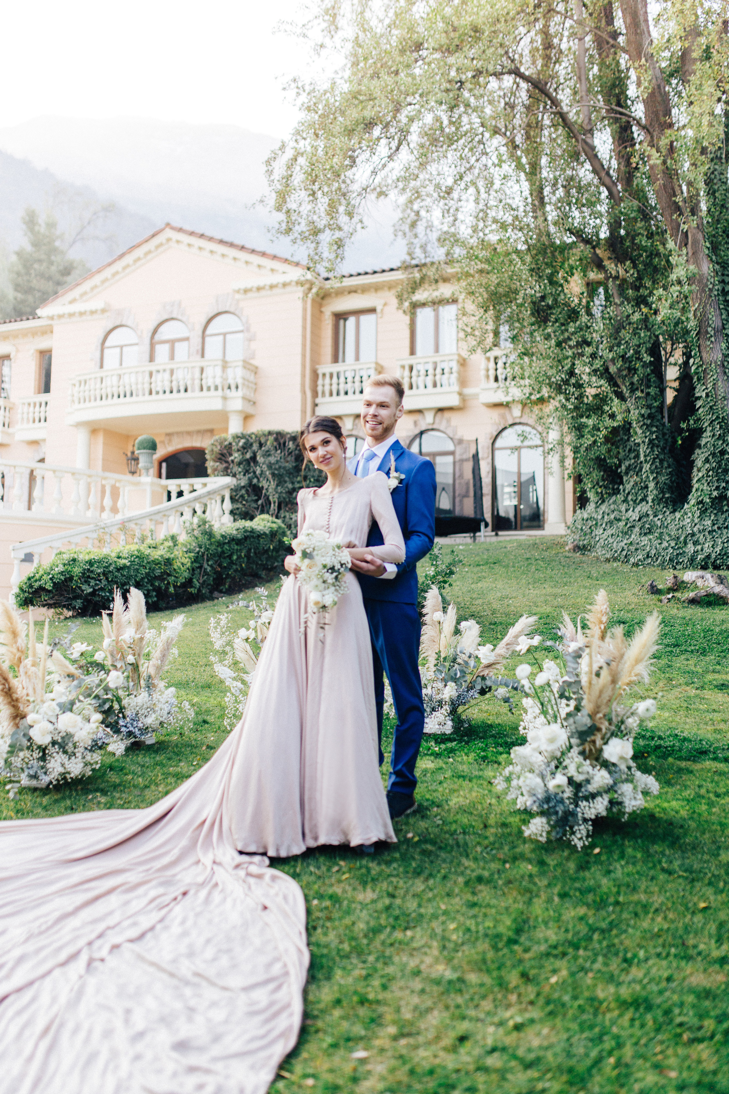 Alina y Pablo, Villa Palladio. Photographer in Santiago, Chile Anna Almazova