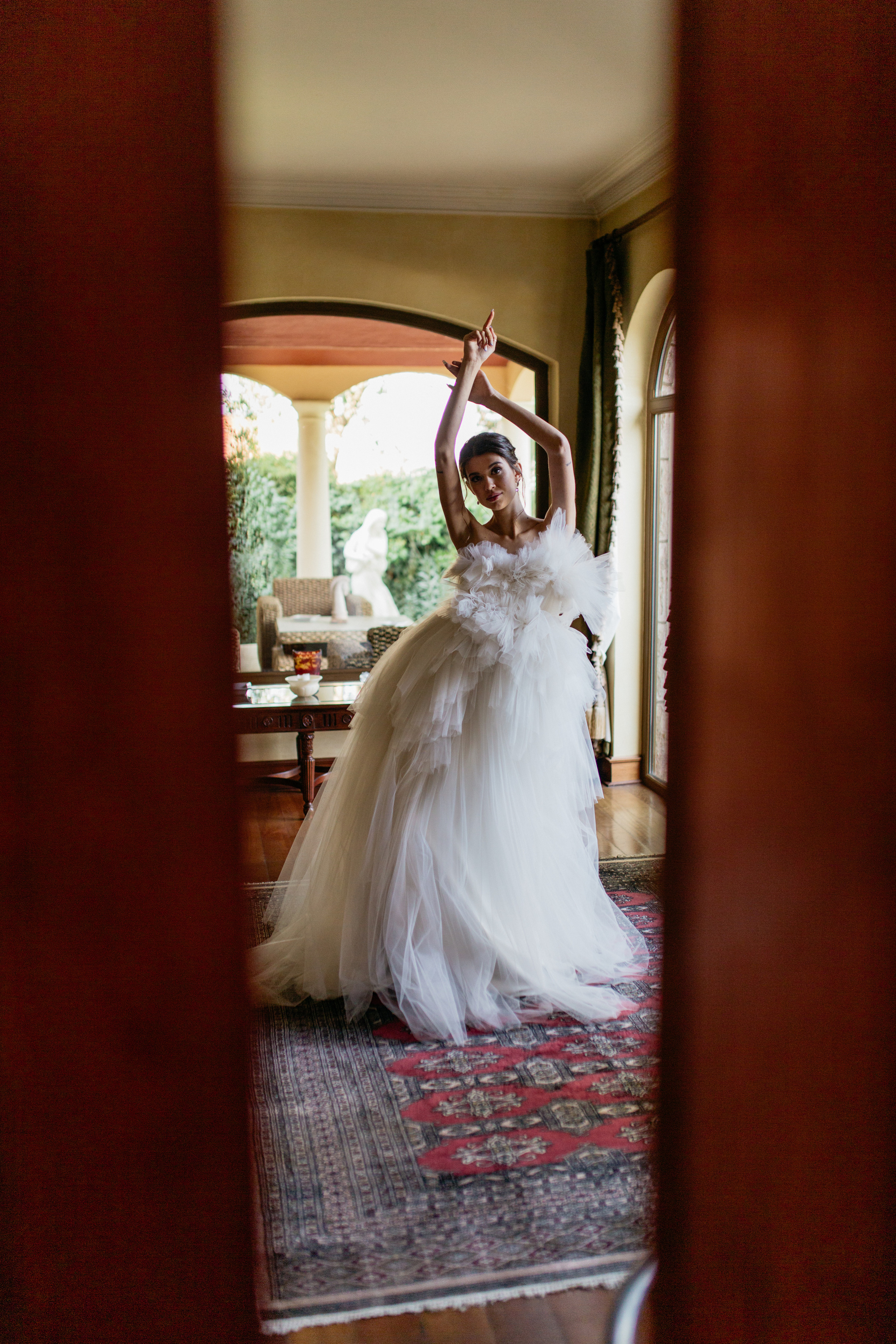 Alina y Pablo, Villa Palladio. Photographer in Santiago, Chile Anna Almazova