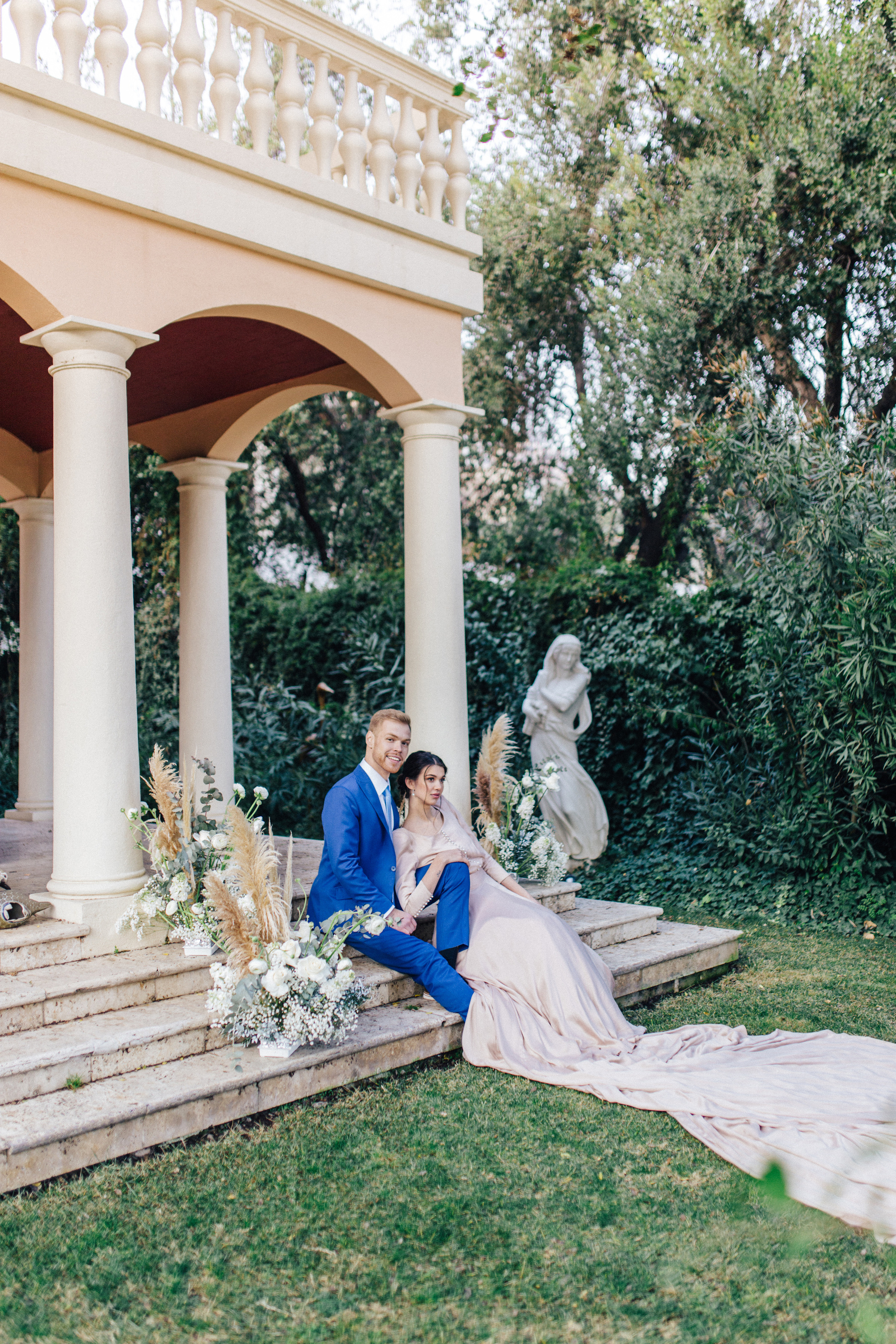 Alina y Pablo, Villa Palladio. Photographer in Santiago, Chile Anna Almazova