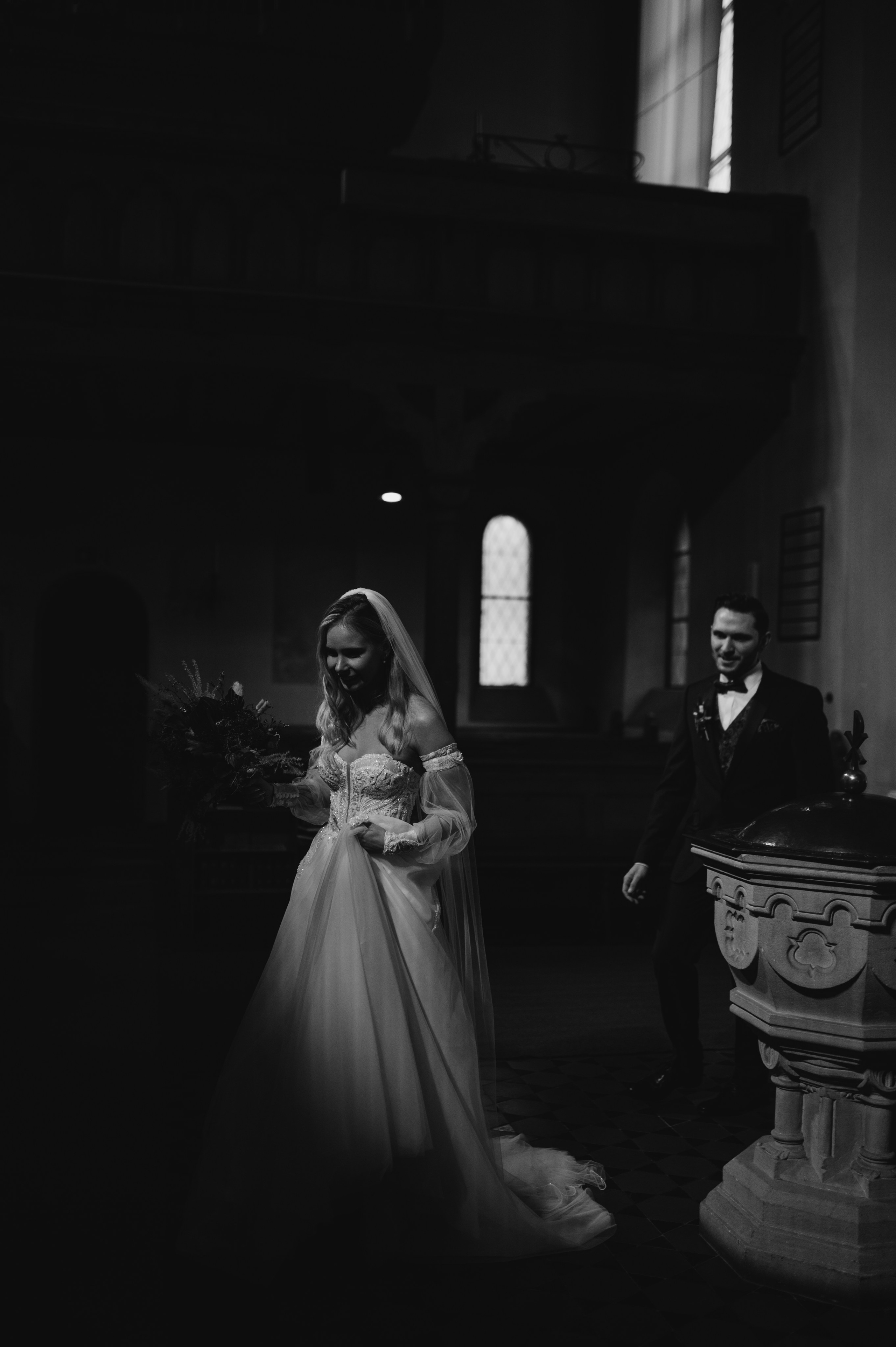 WINTER WEDDING IN NEUENDETTELSAU. Fotografin Ansbach - Paare | Hochzeit | After Wedding