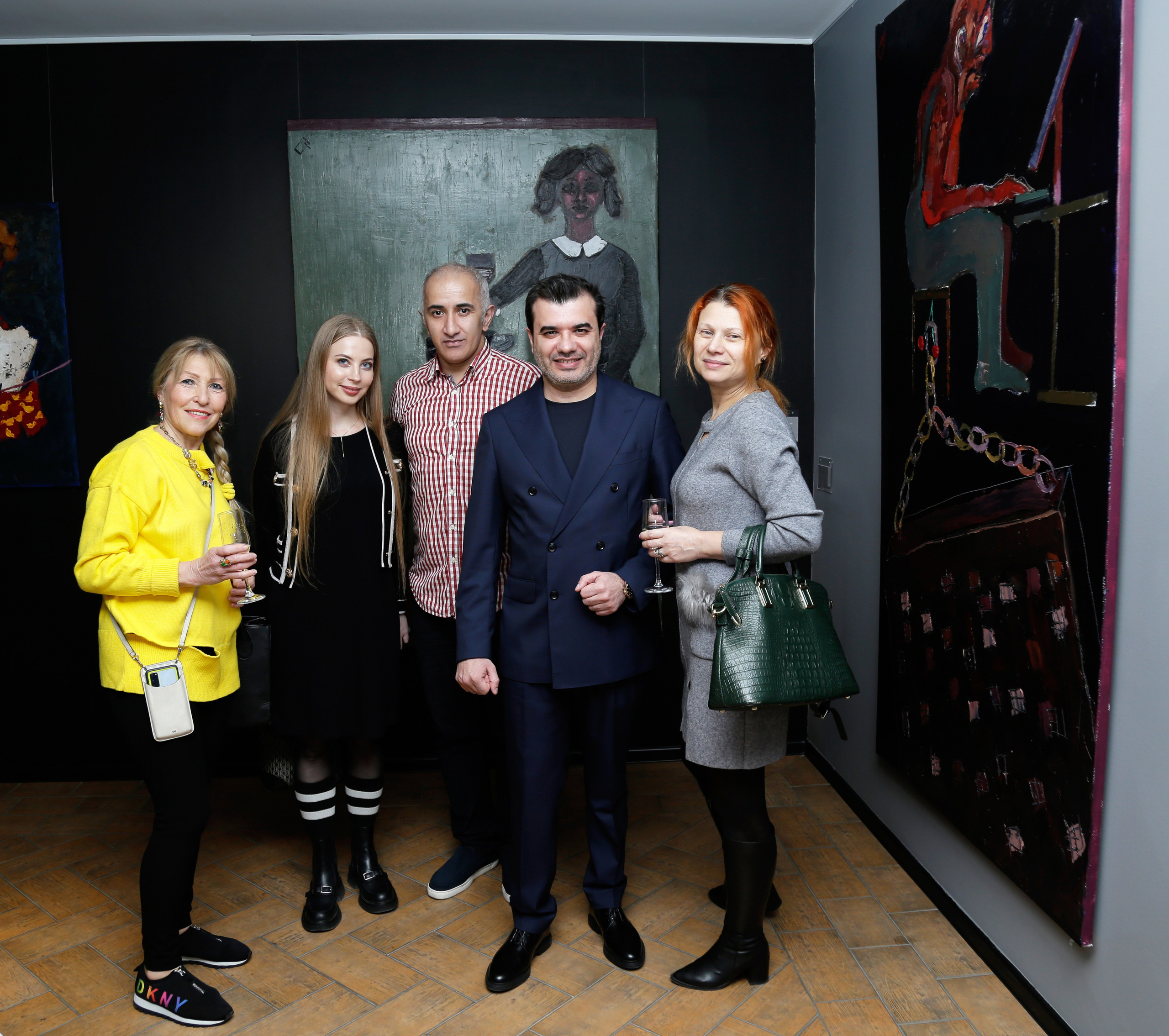 Photo report of “Interpretation” solo exhibition of Kamran Mammadov. KAMRAN MAMMADOV ART