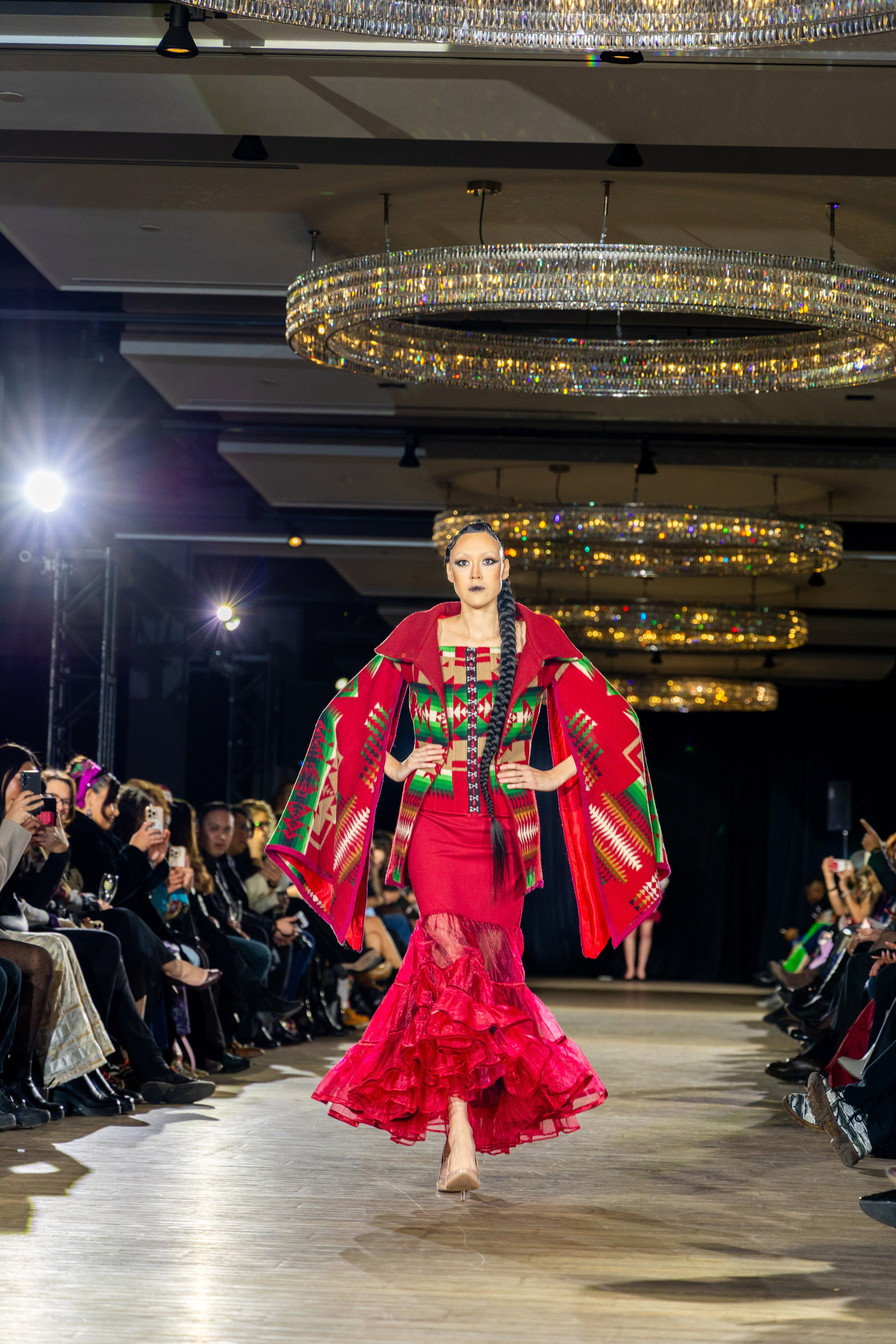 SACRD THNDR Fashion Show — An Indigenous-Led Fashion Experience. ProFly.club — Professional aerial filming in Calgary