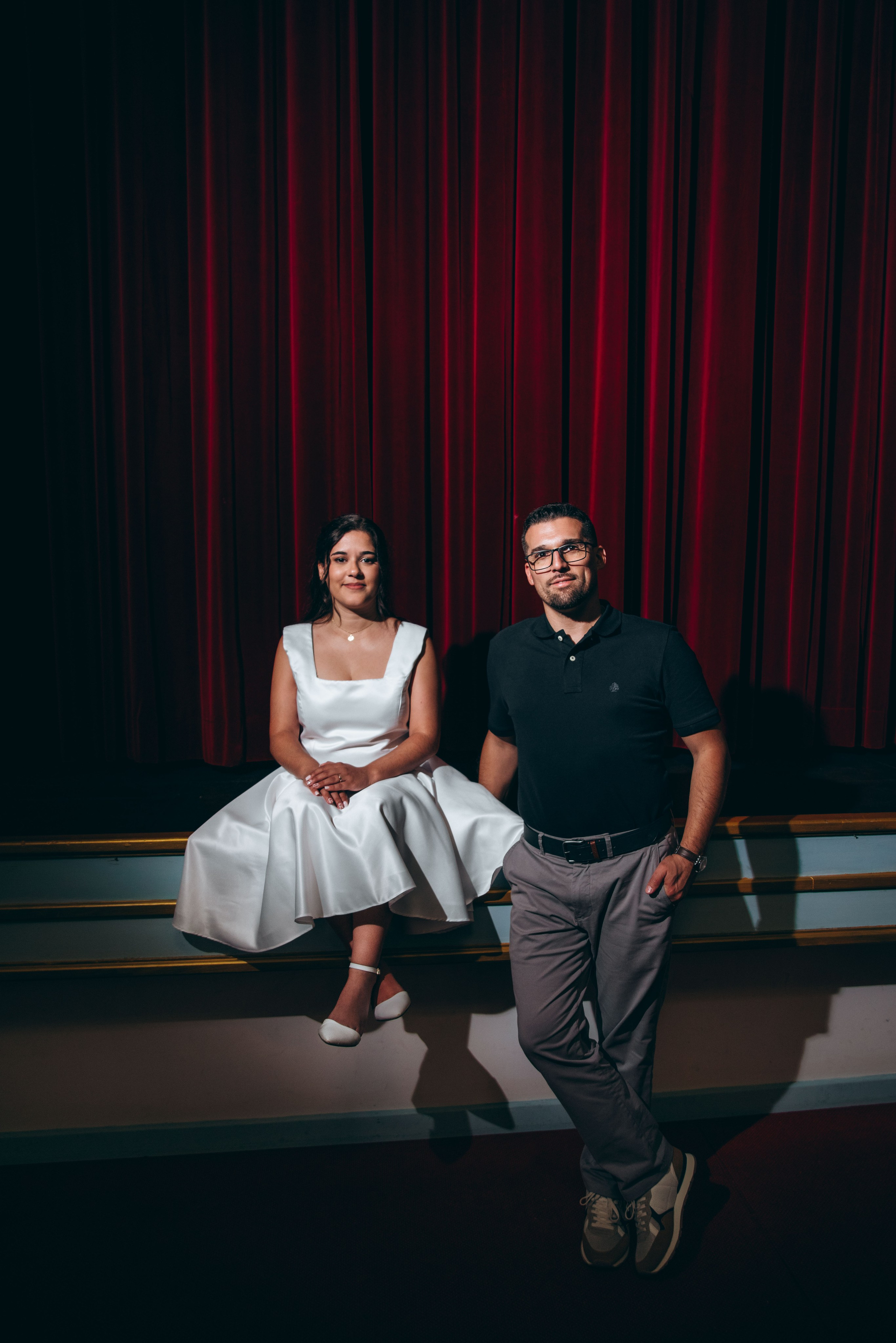 Ricardo & Cristina — Couple Session at Teatro Eduardo Brazão, Bombarral | Photography. Cinematic Destination Wedding Films & Photography | Ricardo & Mary Pictures