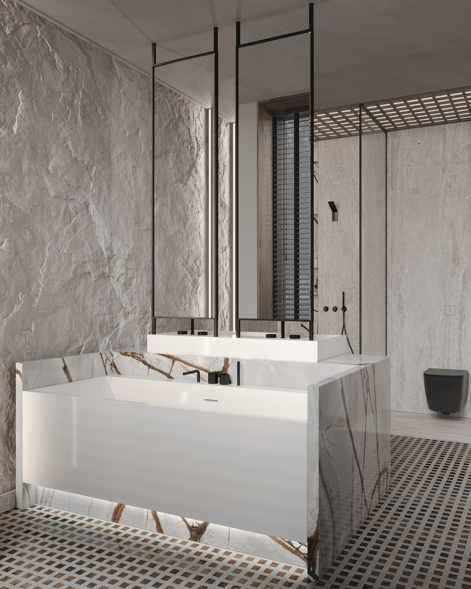 Wooden Oasis Pt.2. Simple Archs — high quality visualizations for your interior projects