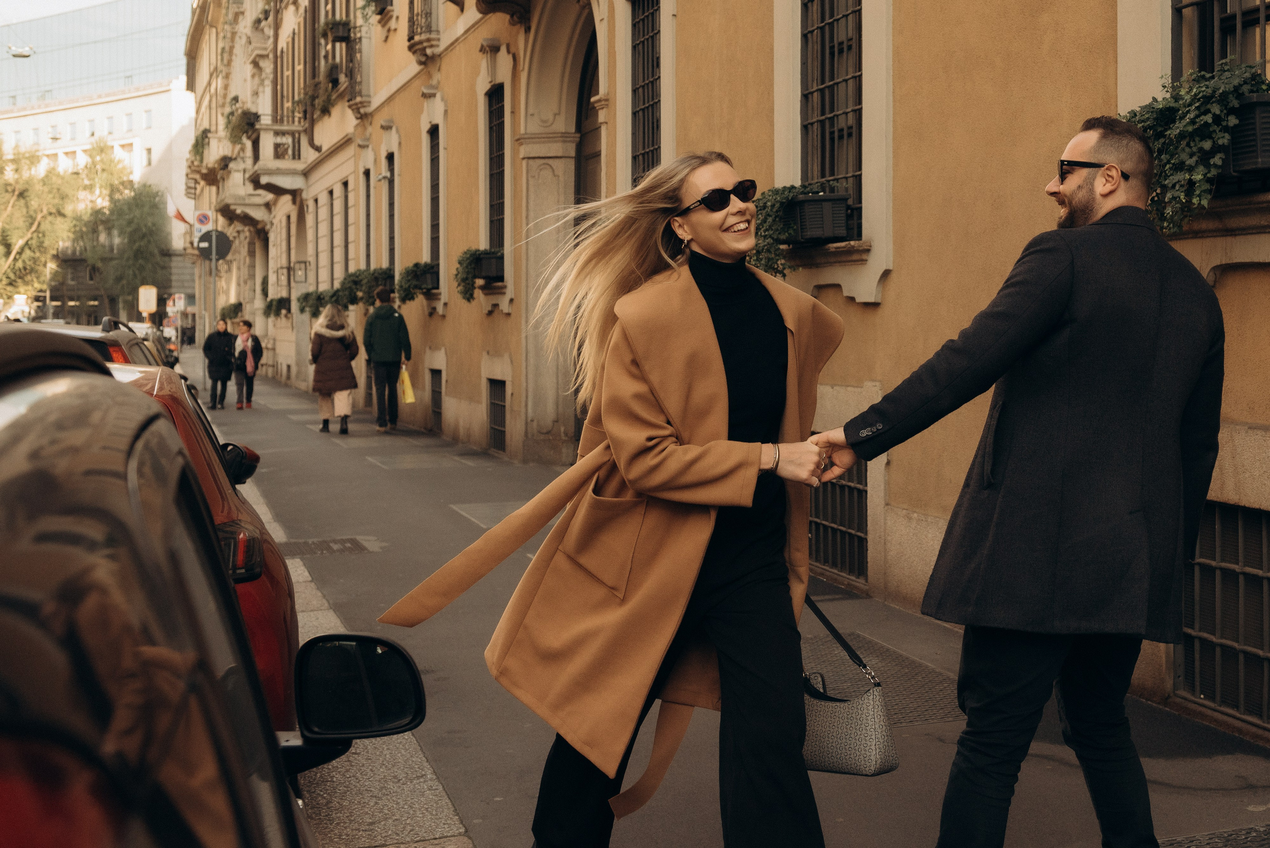 November in Milan. Italian lovestory. Anastasiia Buchinskaia Photographer in Milan