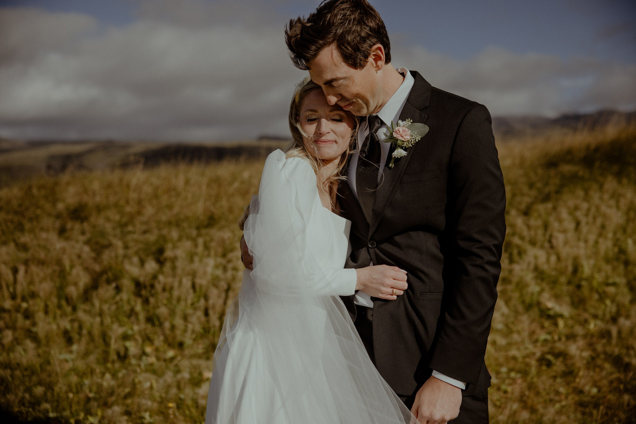 Iceland elopement at Budir Black Church | Snæfellsnes wedding by Iceland elopement photographer & videographer. Iceland elopement photographer & videographer