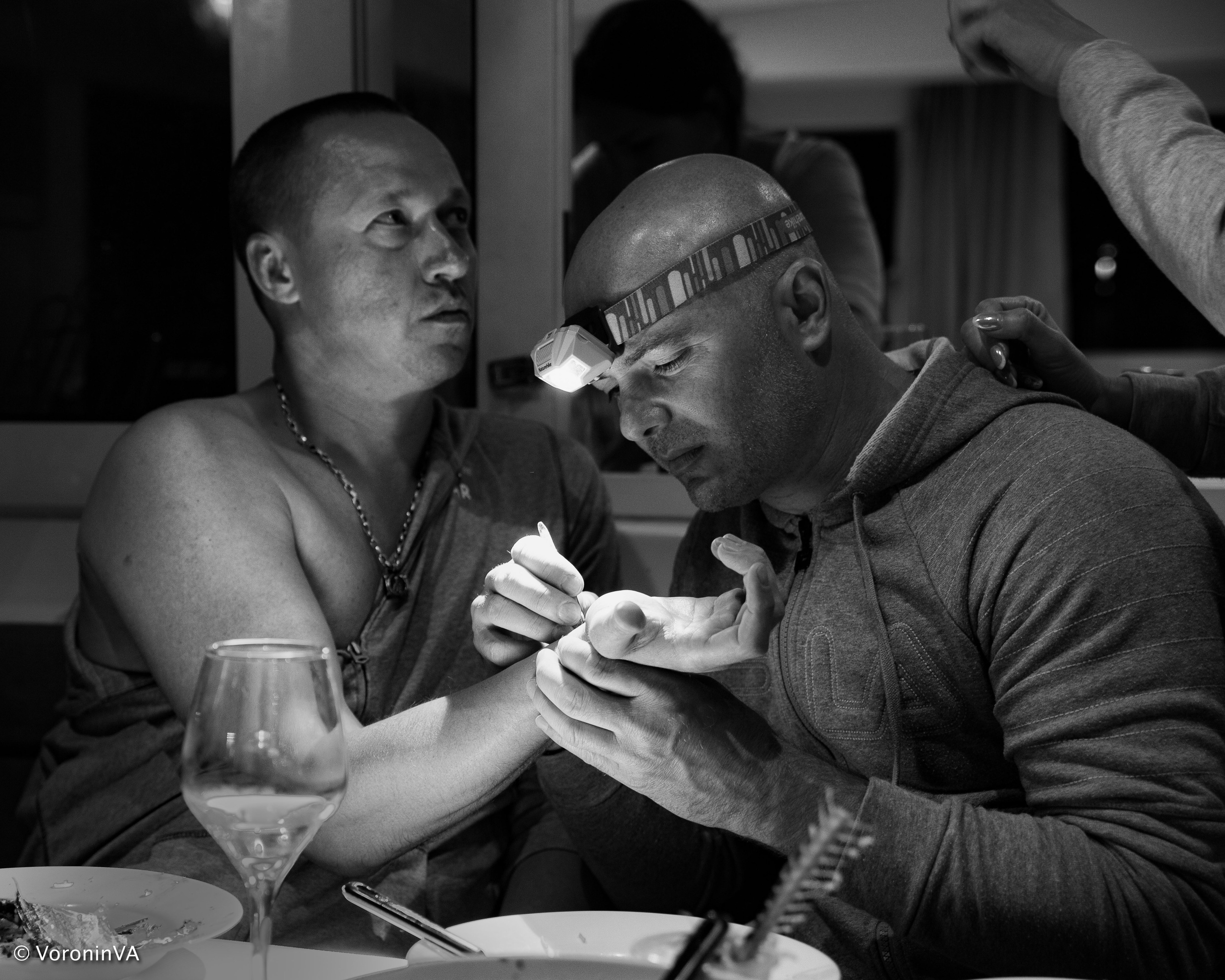 Men’s portrait. Photographer St. Augustine