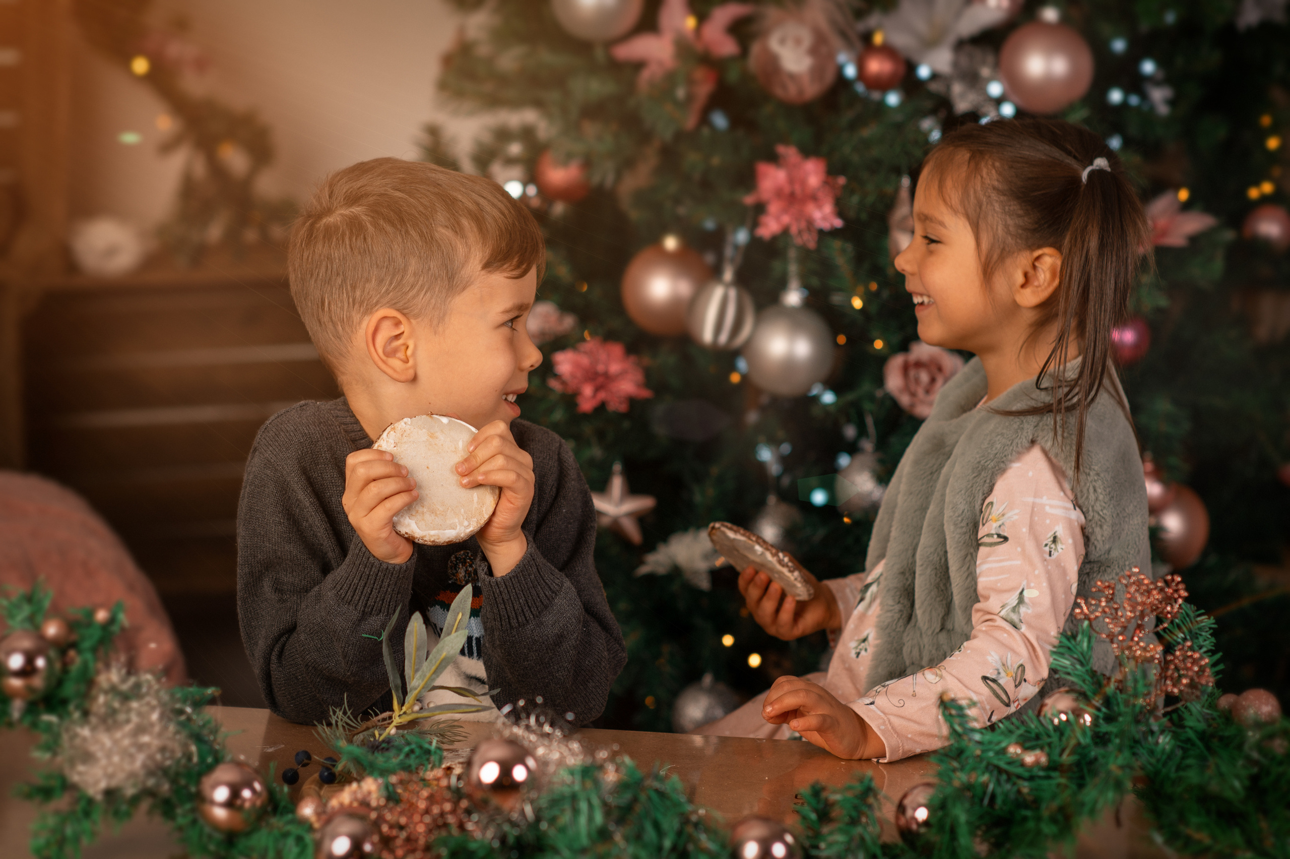 Weihnachtsshooting. Newbornfotograf Kinderfotograf Ulm Familienfotograf Anastasia Neu-Ulm