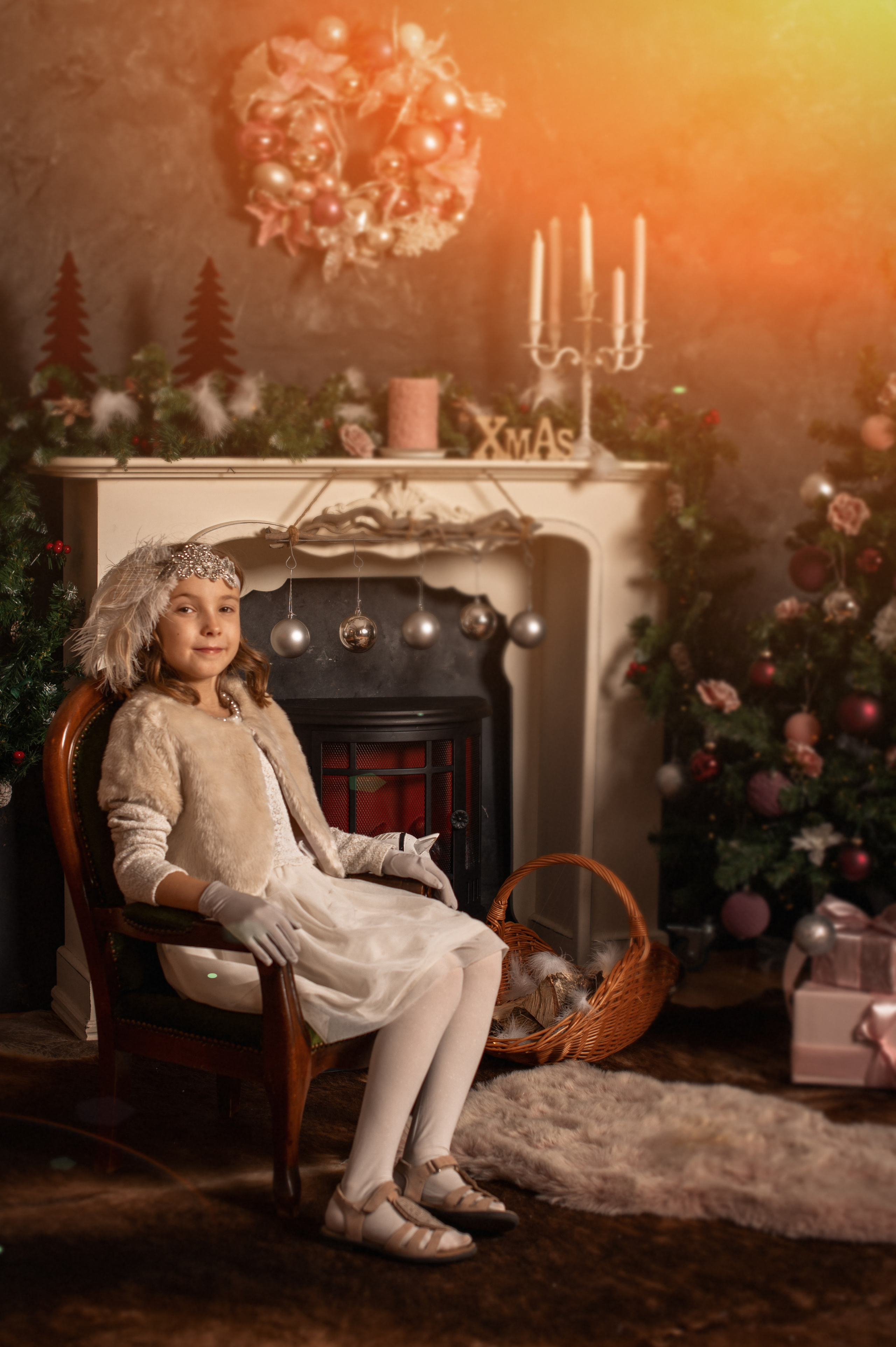 Weihnachtsshooting. Newbornfotograf Kinderfotograf Ulm Familienfotograf Anastasia Neu-Ulm