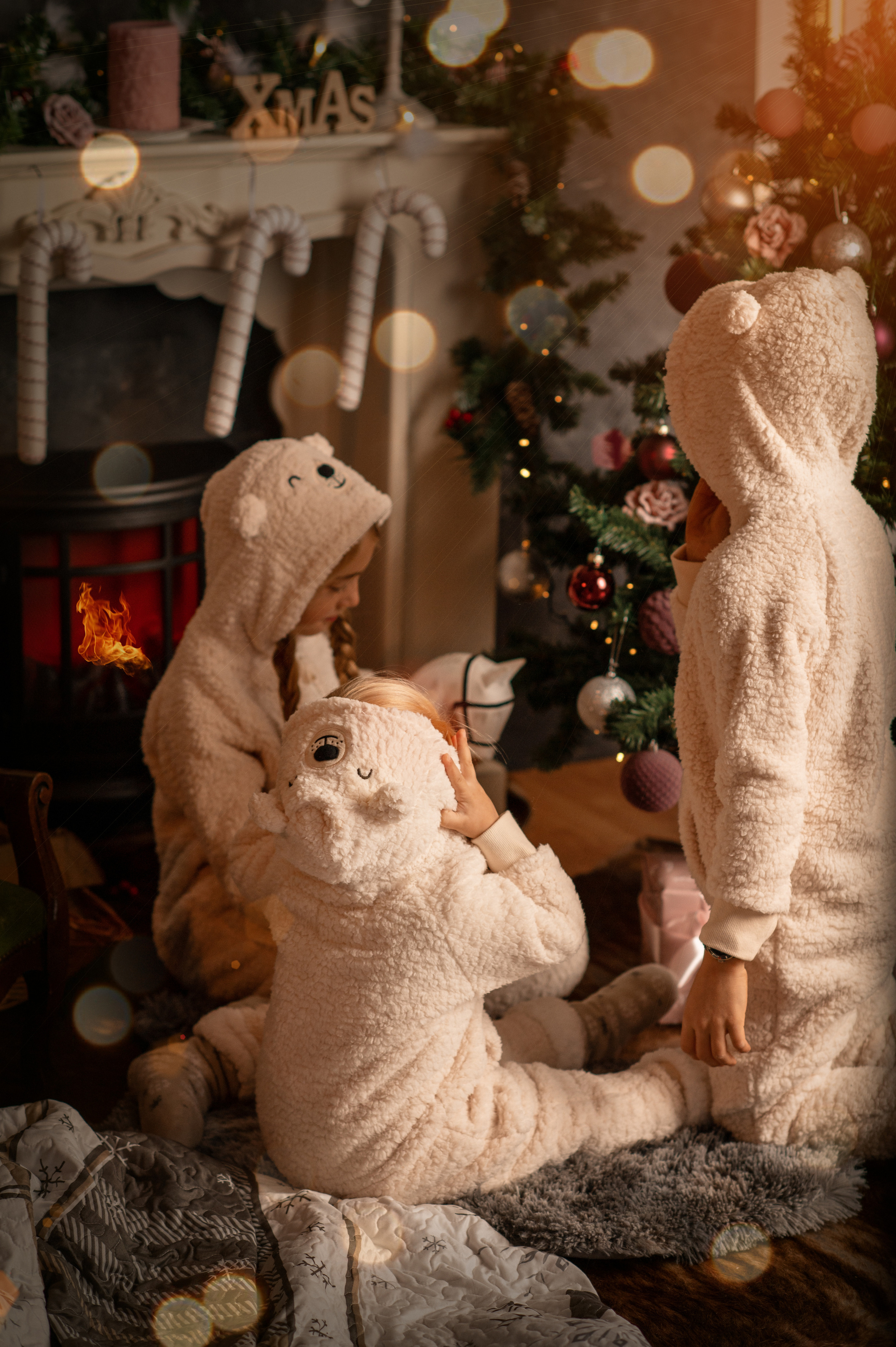 Weihnachtsshooting. Newbornfotograf Kinderfotograf Ulm Familienfotograf Anastasia Neu-Ulm