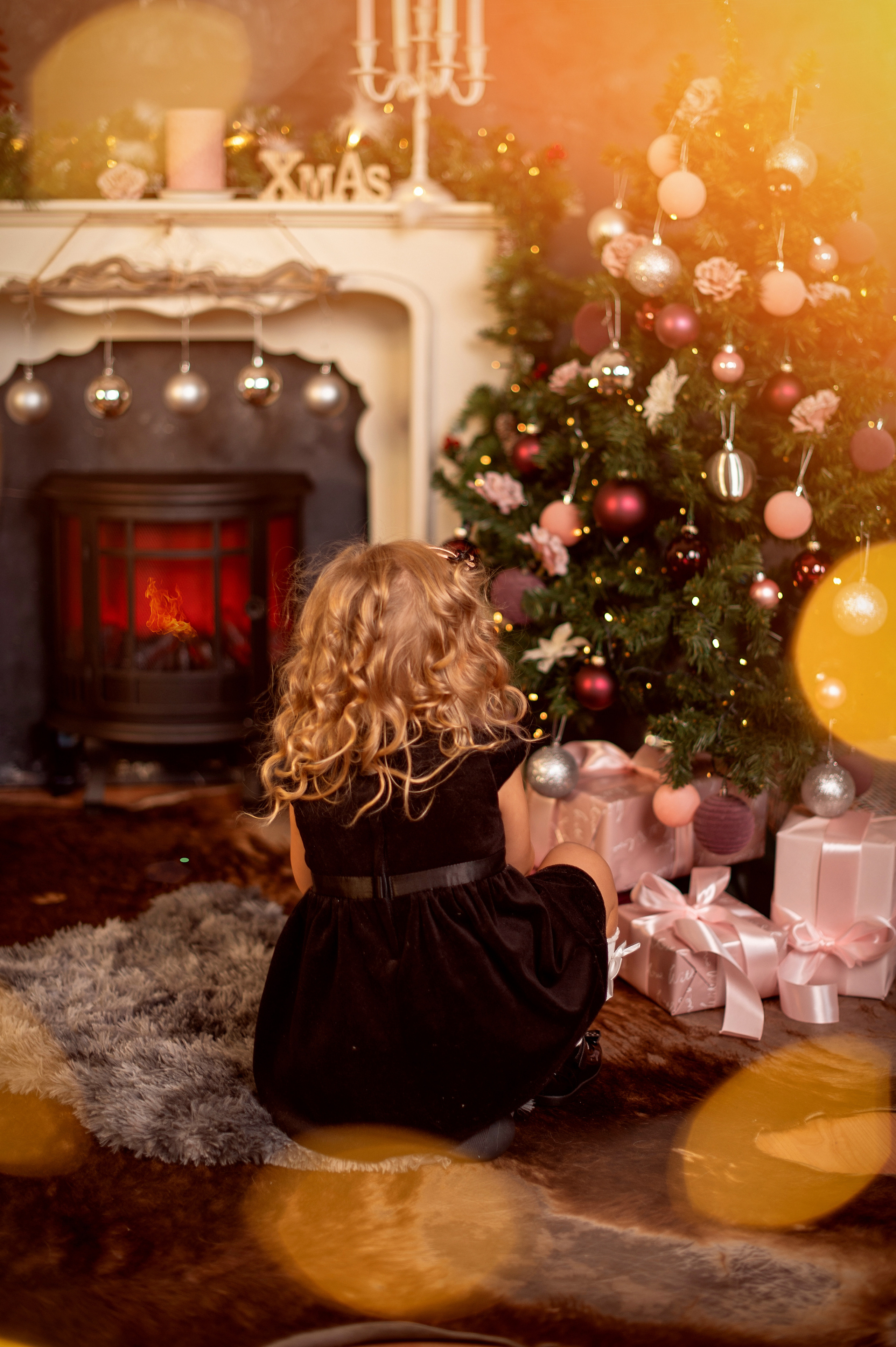 Weihnachtsshooting. Newbornfotograf Kinderfotograf Ulm Familienfotograf Anastasia Neu-Ulm