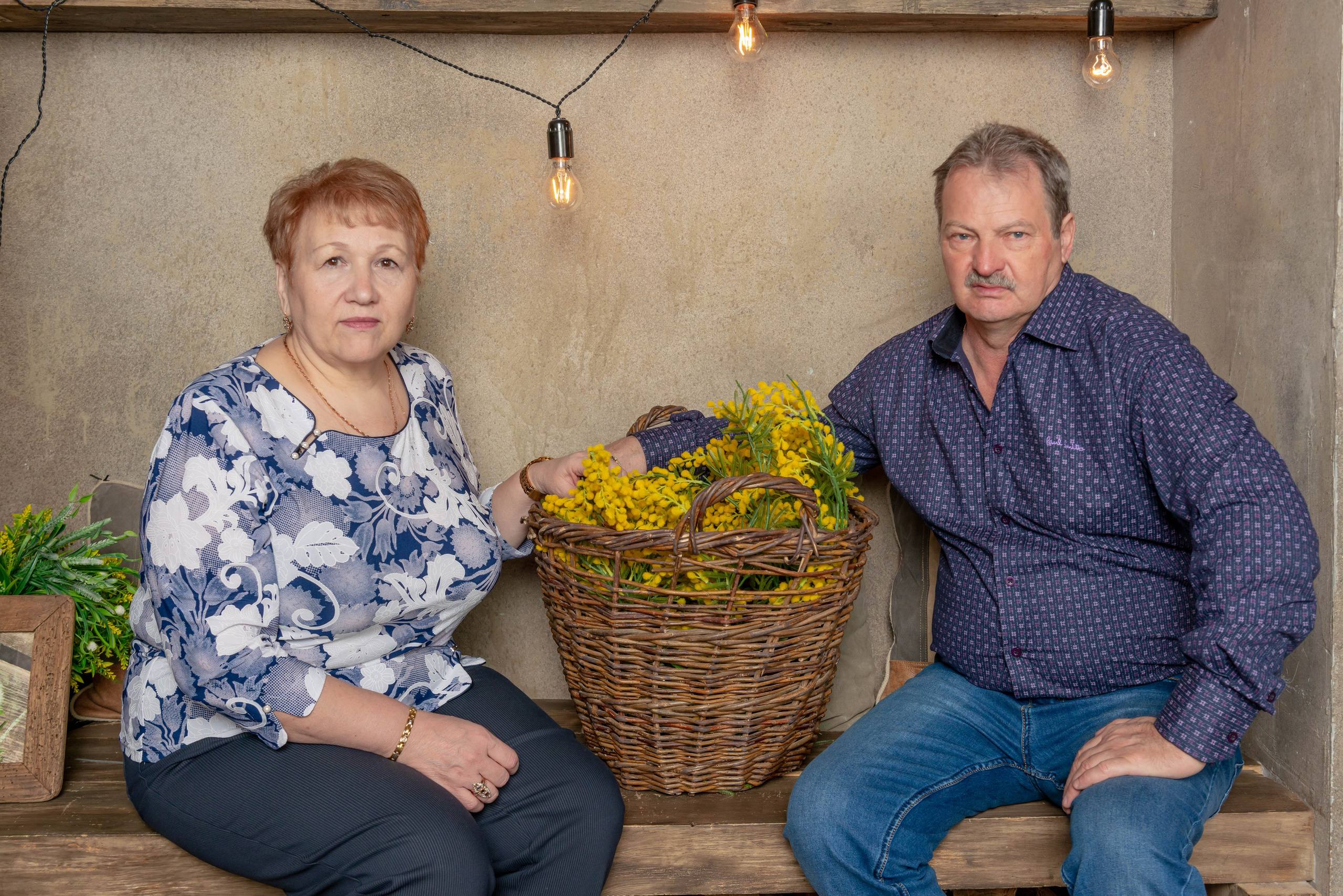 Photosession of a married couple in the studio. FOTÓGRAFO MÉXICO QUINTANA ROO