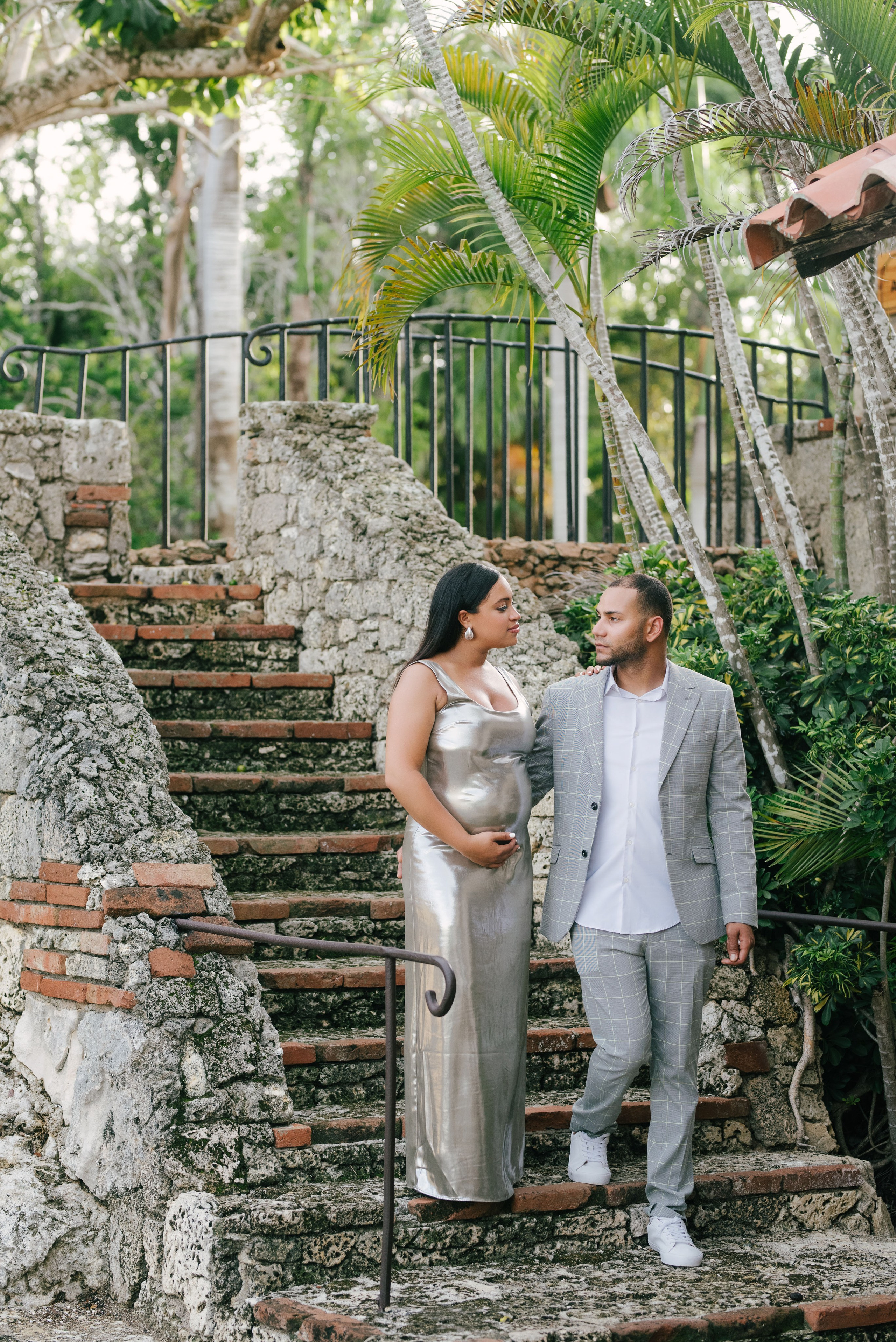 Cinthia and Jose at Altos de Chavon