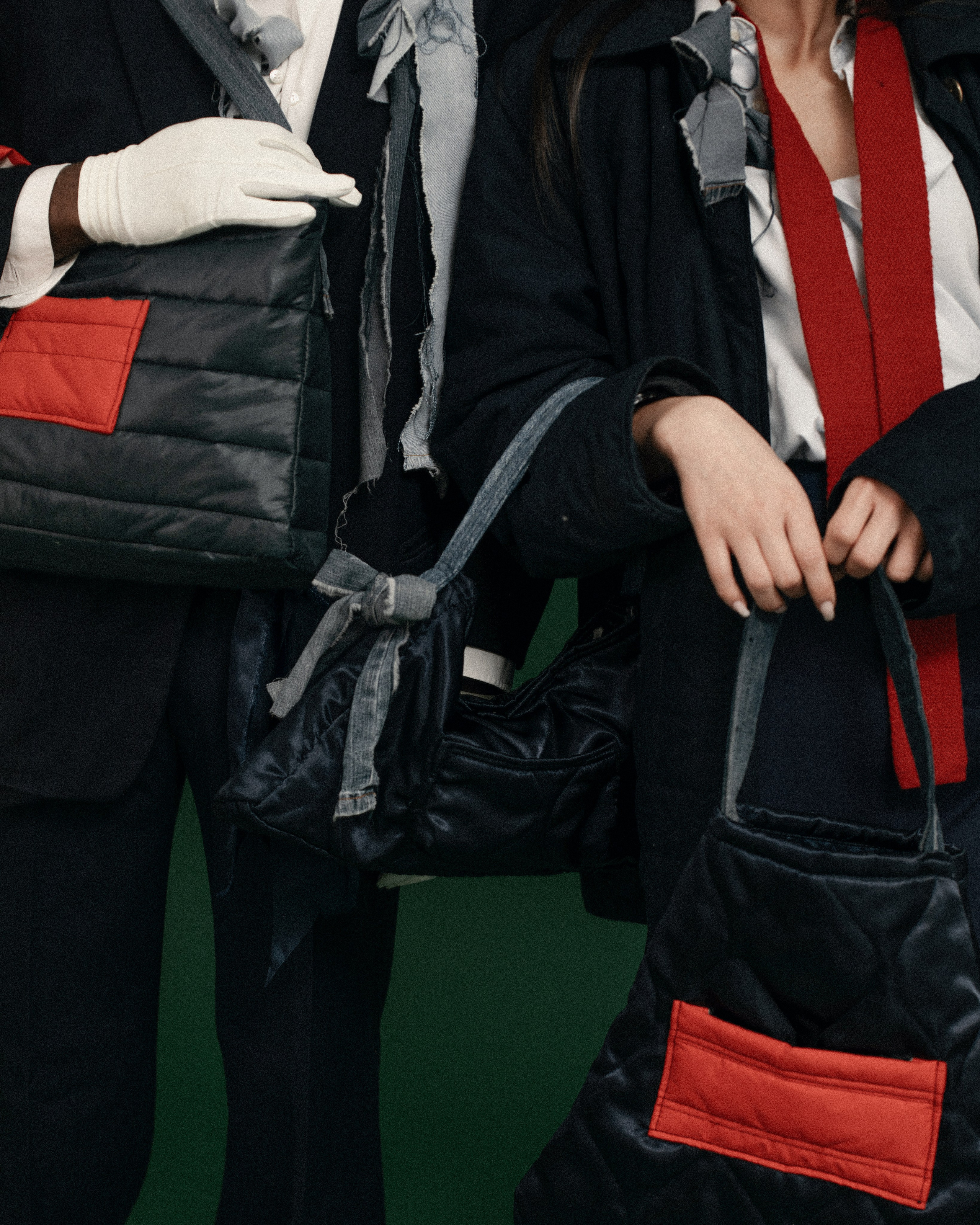 Garage Sale Bags & Accessories visual campaign. Aura Studio / co-design space