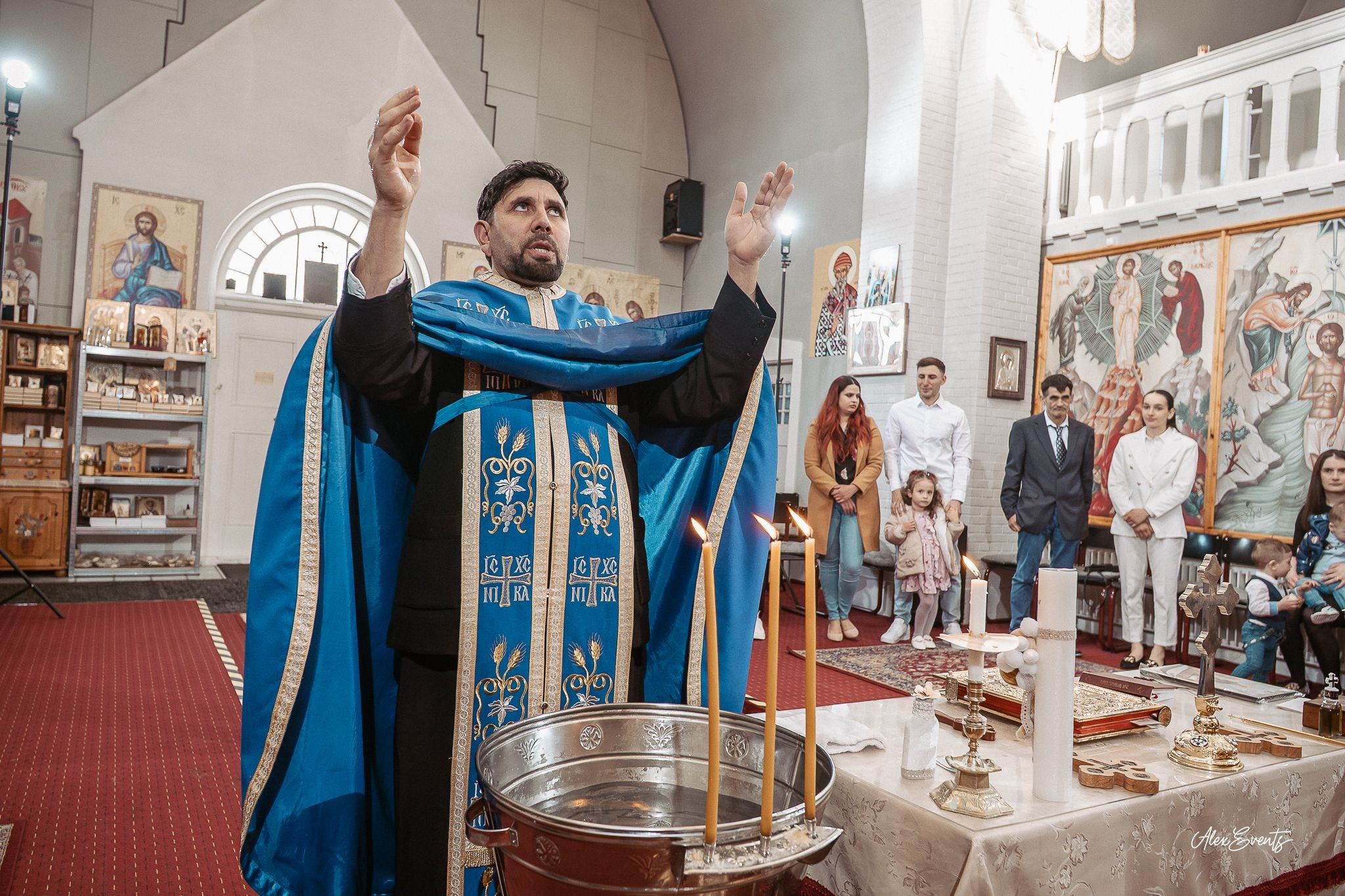 Baptism Photographer Vejle | Orthodox Christianity Denmark | AlexEvents. Alex Events Photographer / Videographer in Denmark Horsens, Vejle, Odense, Aarhus. Wedding, Baptism, Photo Studio