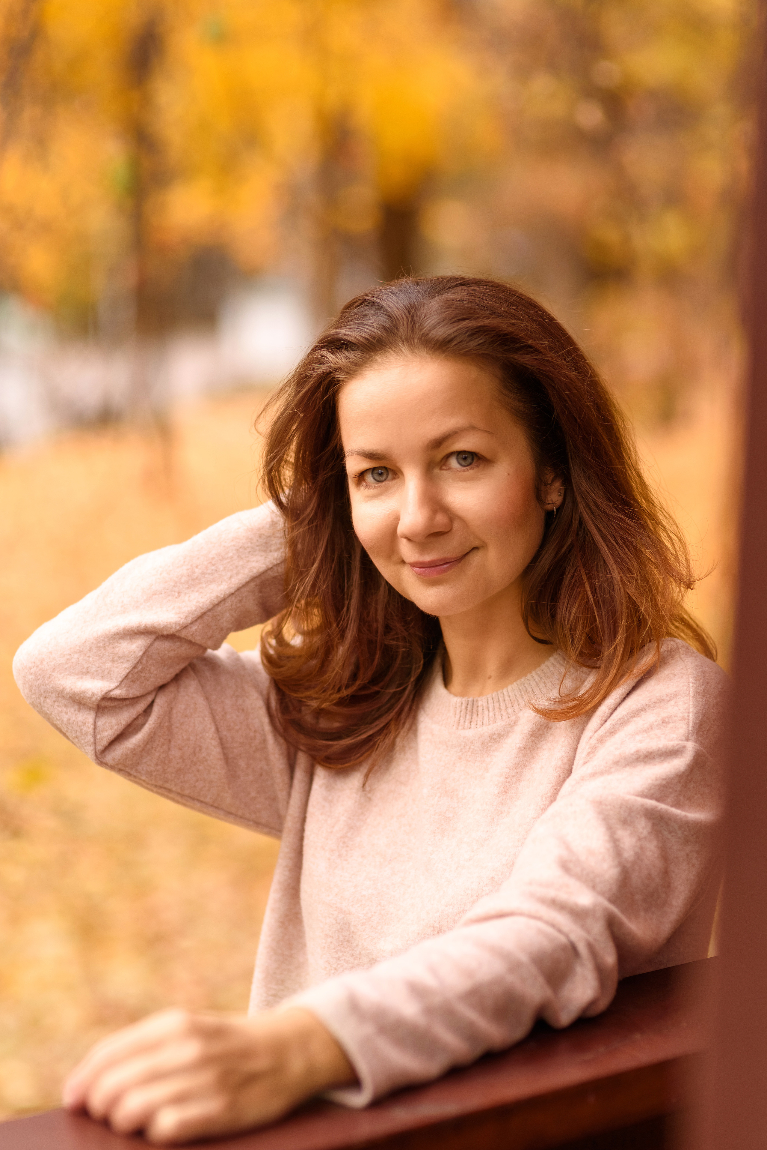 Осенний парк. Семейный фотограф и фотограф новорожденных в Вильнюсе Ирина Беленкевич