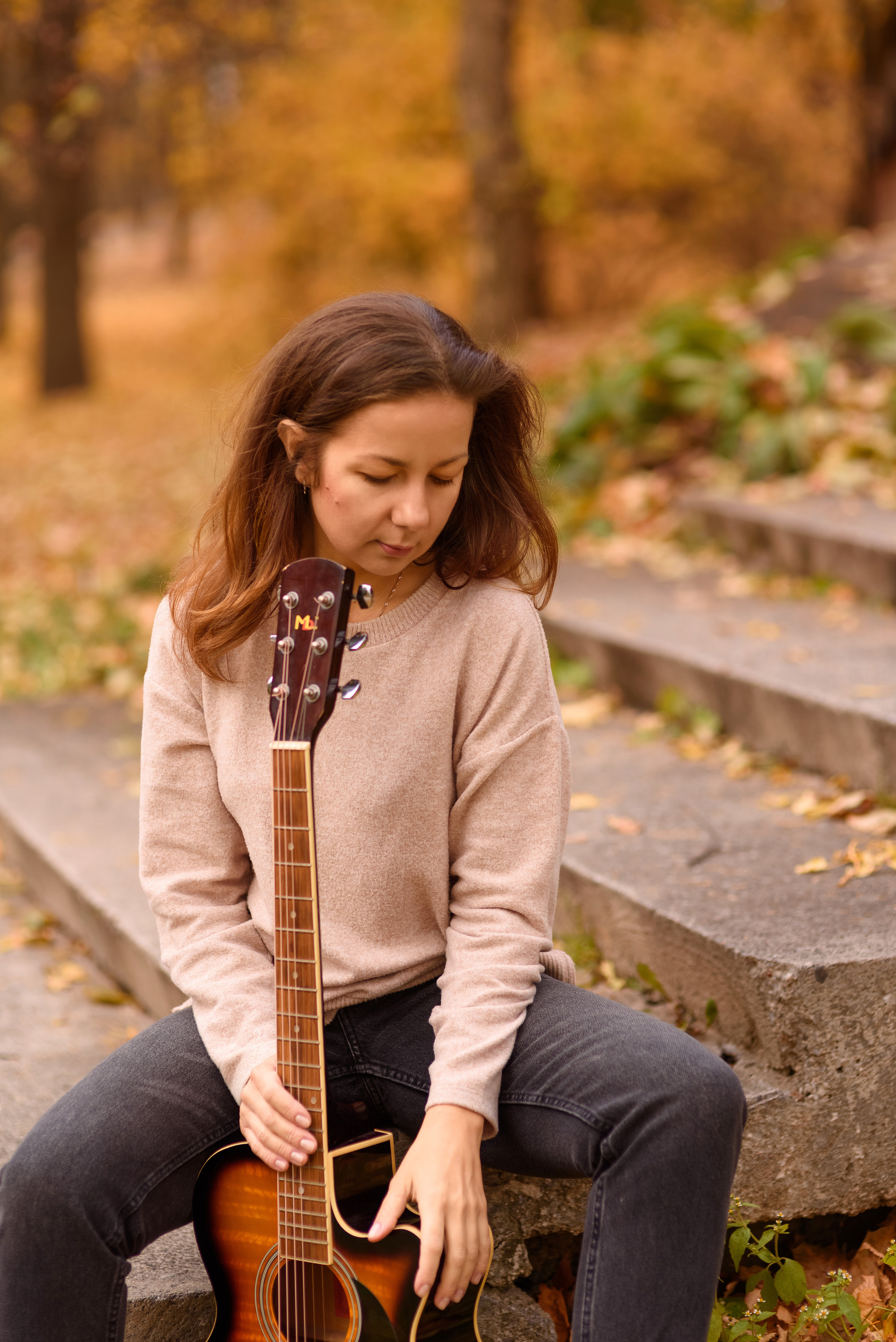 Осенний парк. Семейный фотограф и фотограф новорожденных в Вильнюсе Ирина Беленкевич