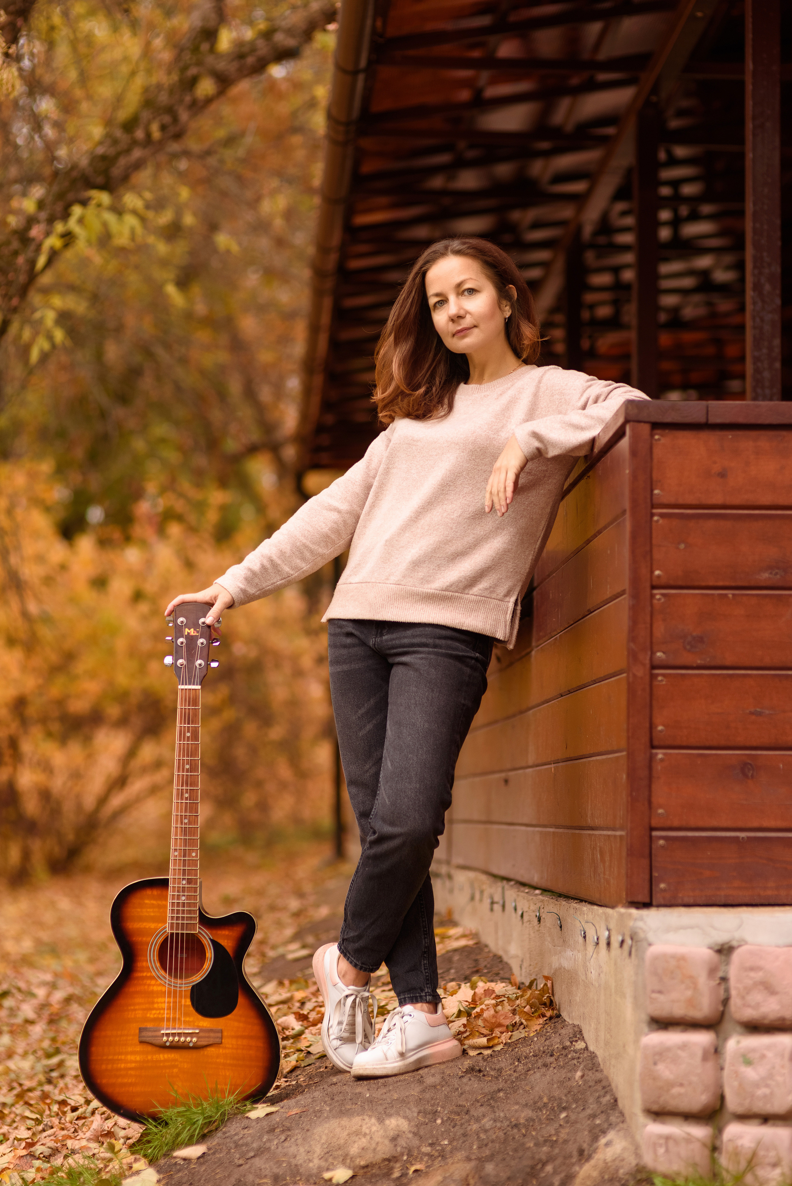 Осенний парк. Семейный фотограф и фотограф новорожденных в Вильнюсе Ирина Беленкевич