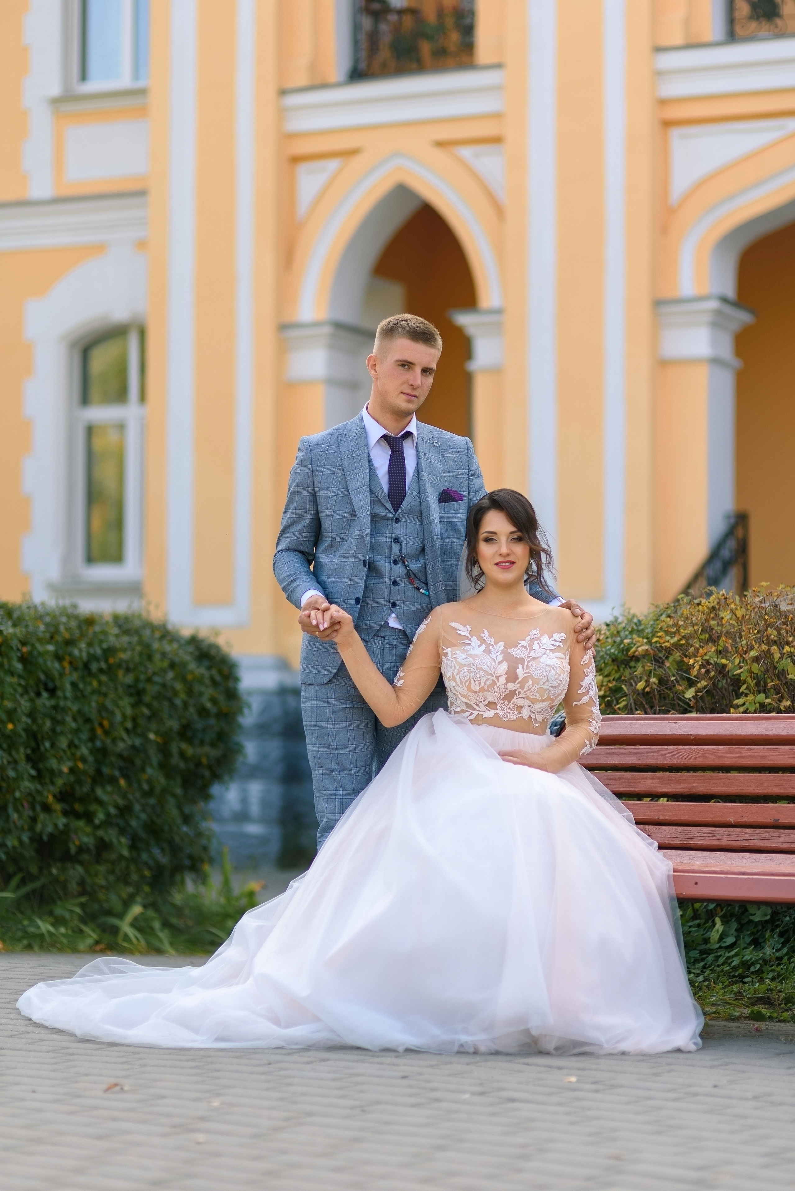 Сентябрьская свадьба. Семейный фотограф и фотограф новорожденных в Вильнюсе Ирина Беленкевич