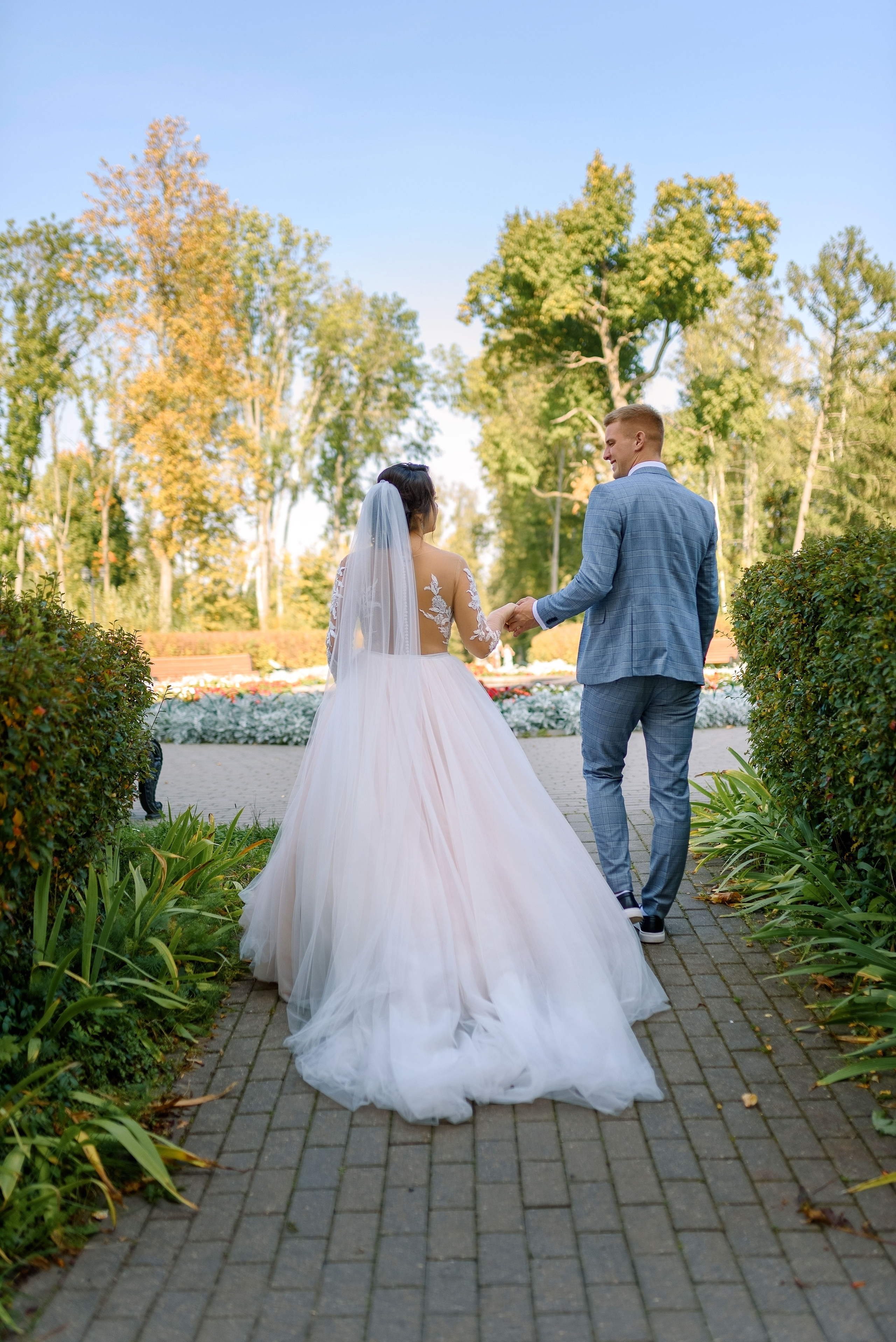 Сентябрьская свадьба. Семейный фотограф и фотограф новорожденных в Вильнюсе Ирина Беленкевич