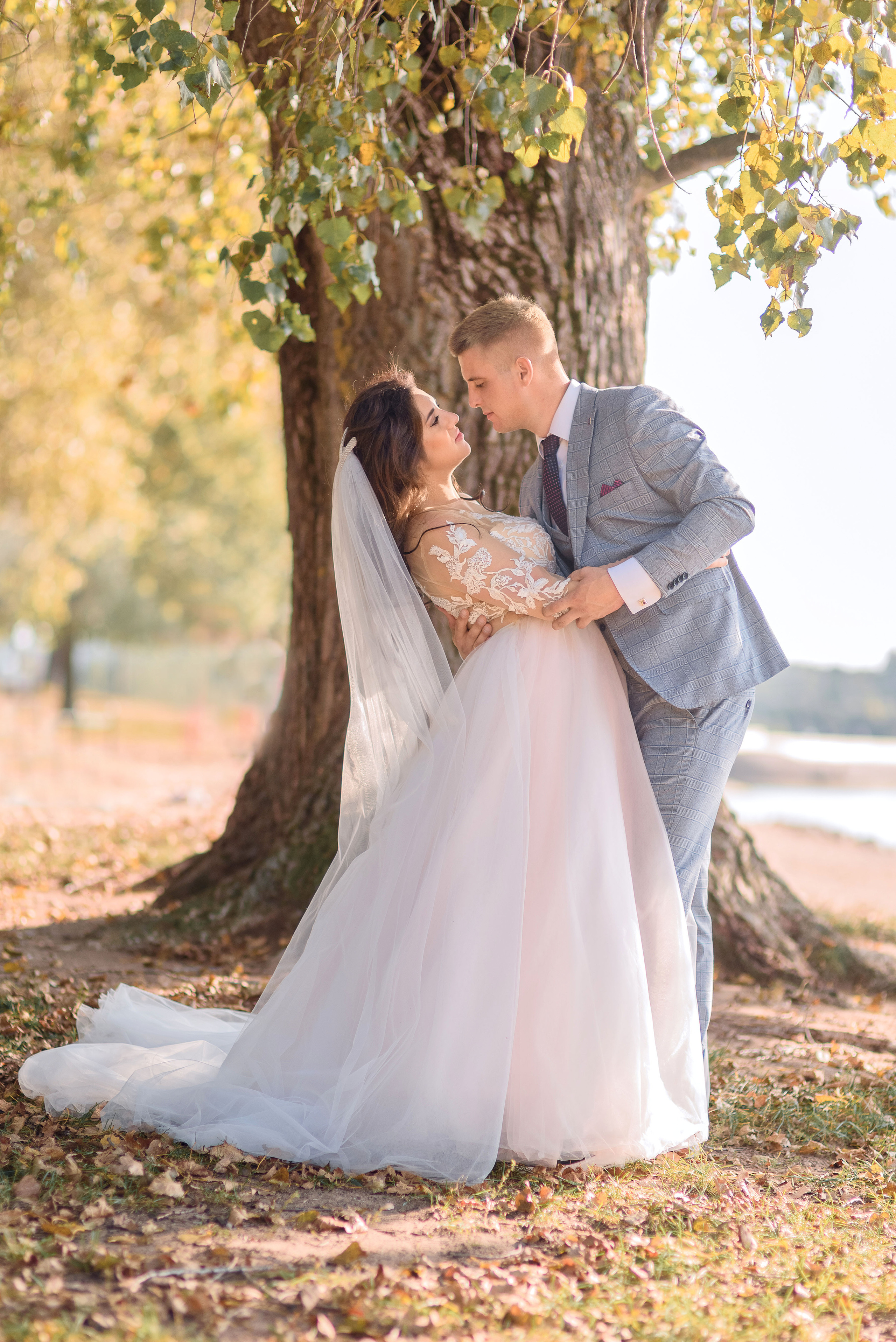 Сентябрьская свадьба. Семейный фотограф и фотограф новорожденных в Вильнюсе Ирина Беленкевич