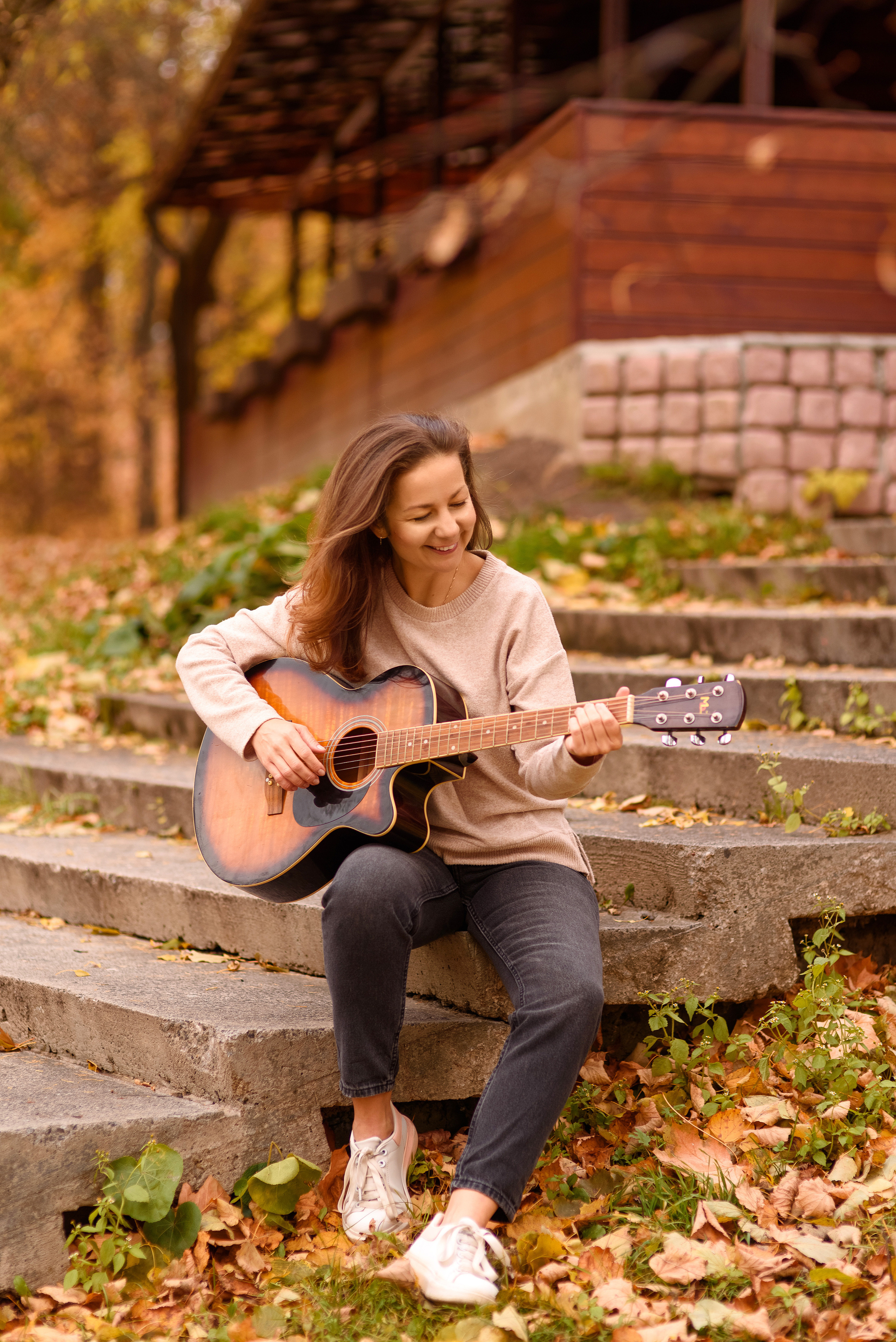 Осенний парк. Семейный фотограф и фотограф новорожденных в Вильнюсе Ирина Беленкевич