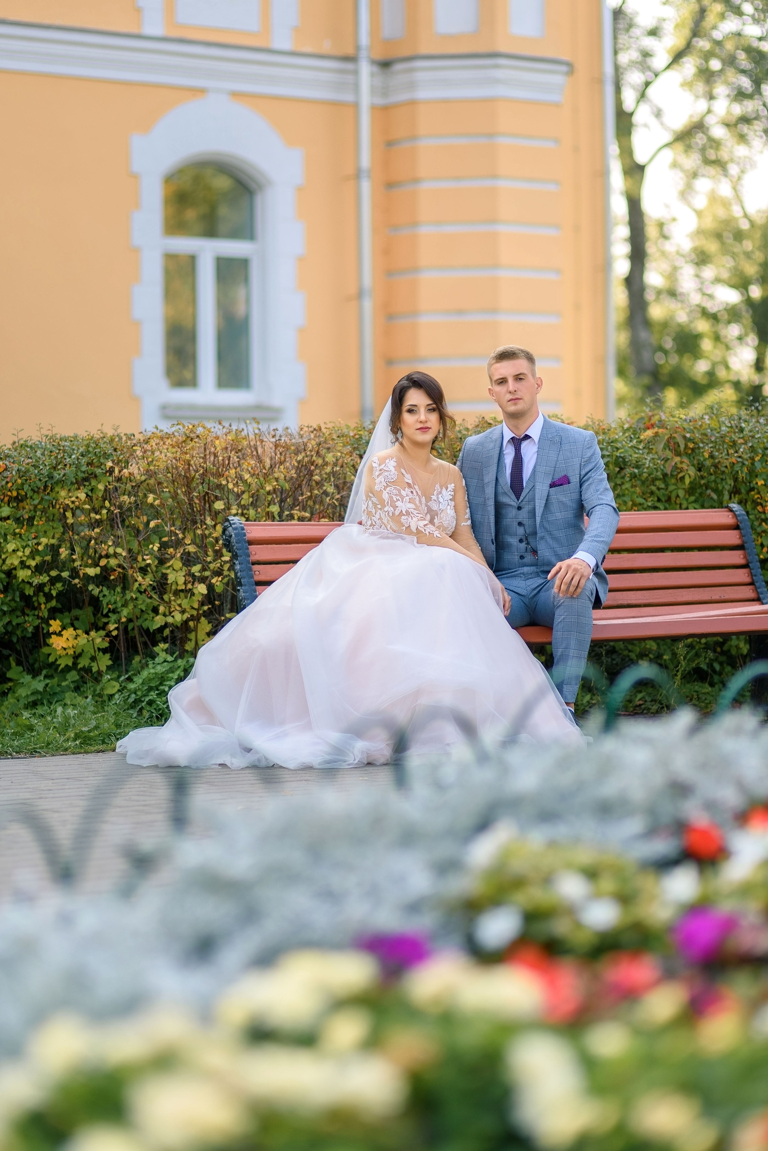 Сентябрьская свадьба. Семейный фотограф и фотограф новорожденных в Вильнюсе Ирина Беленкевич