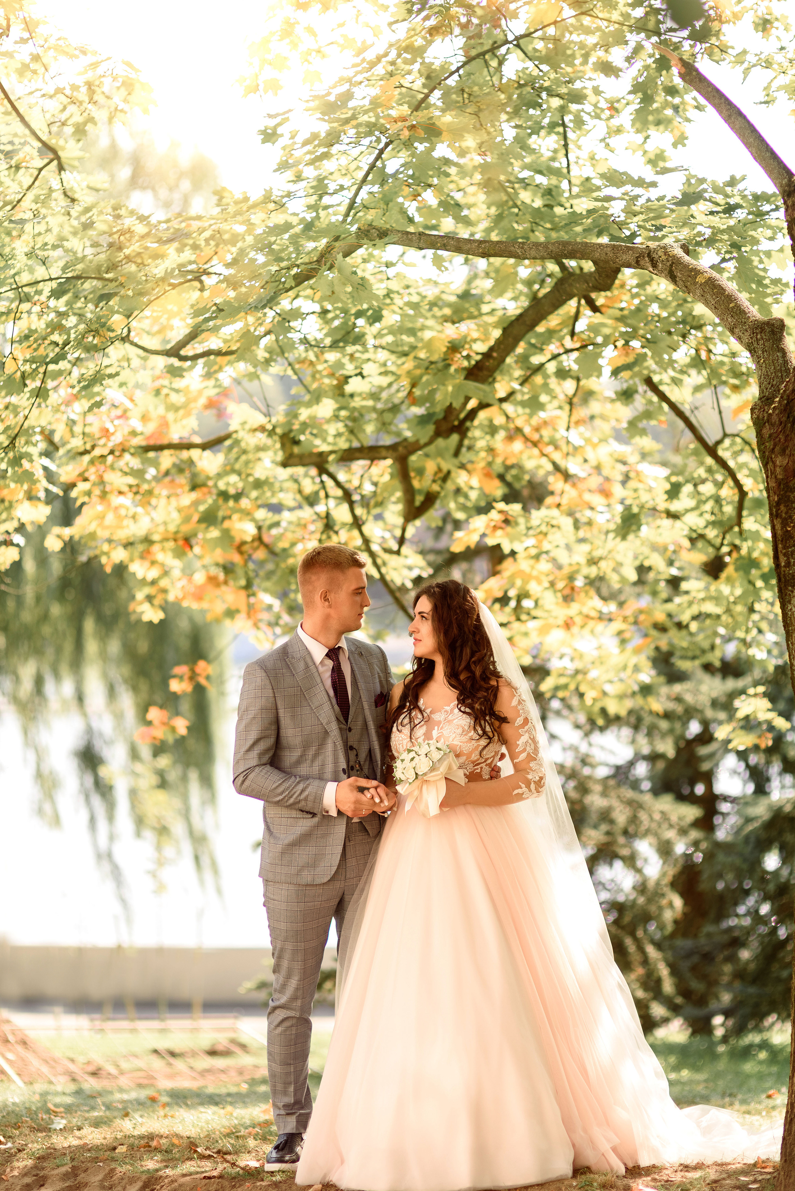 Сентябрьская свадьба. Семейный фотограф и фотограф новорожденных в Вильнюсе Ирина Беленкевич