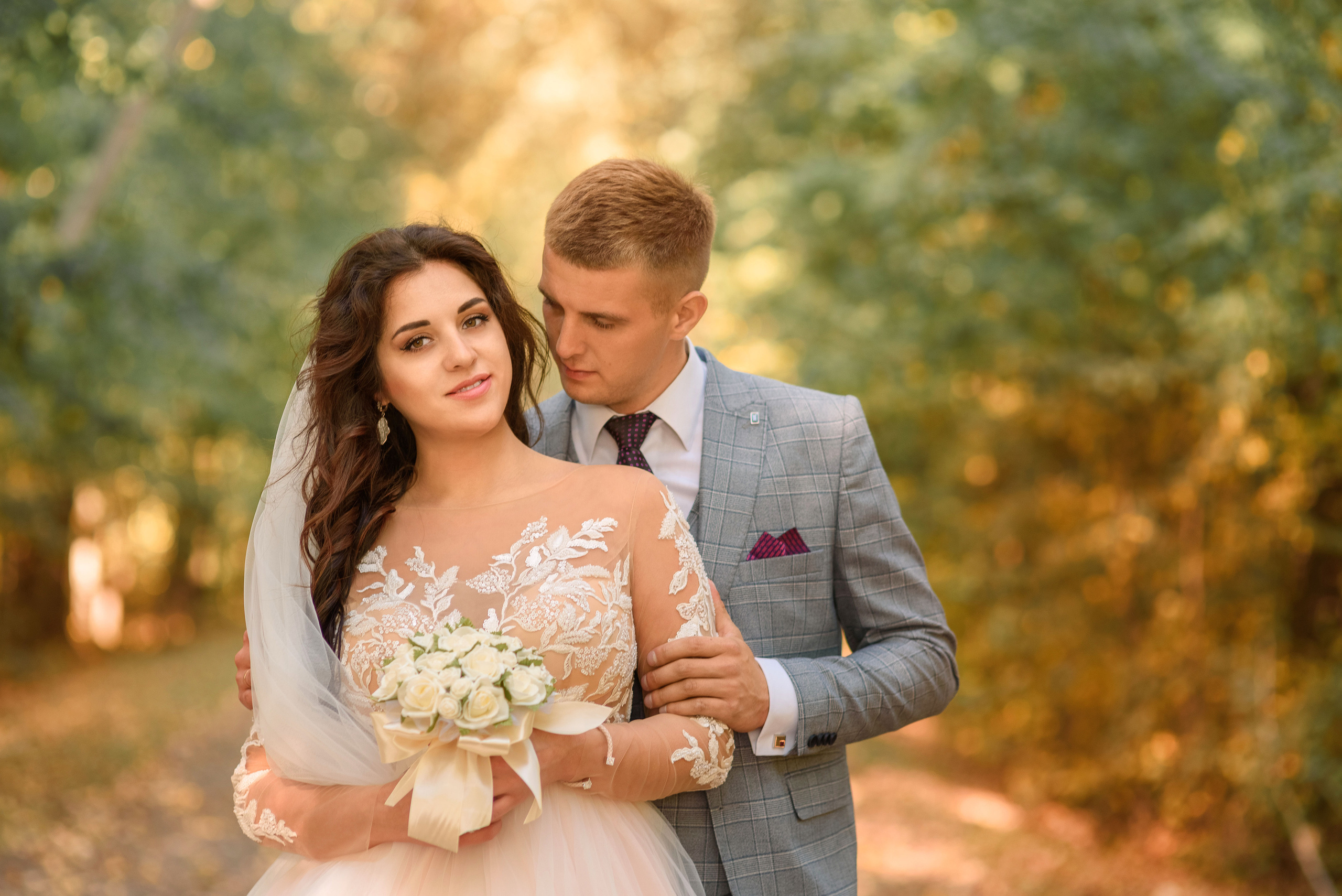 Сентябрьская свадьба. Семейный фотограф и фотограф новорожденных в Вильнюсе Ирина Беленкевич