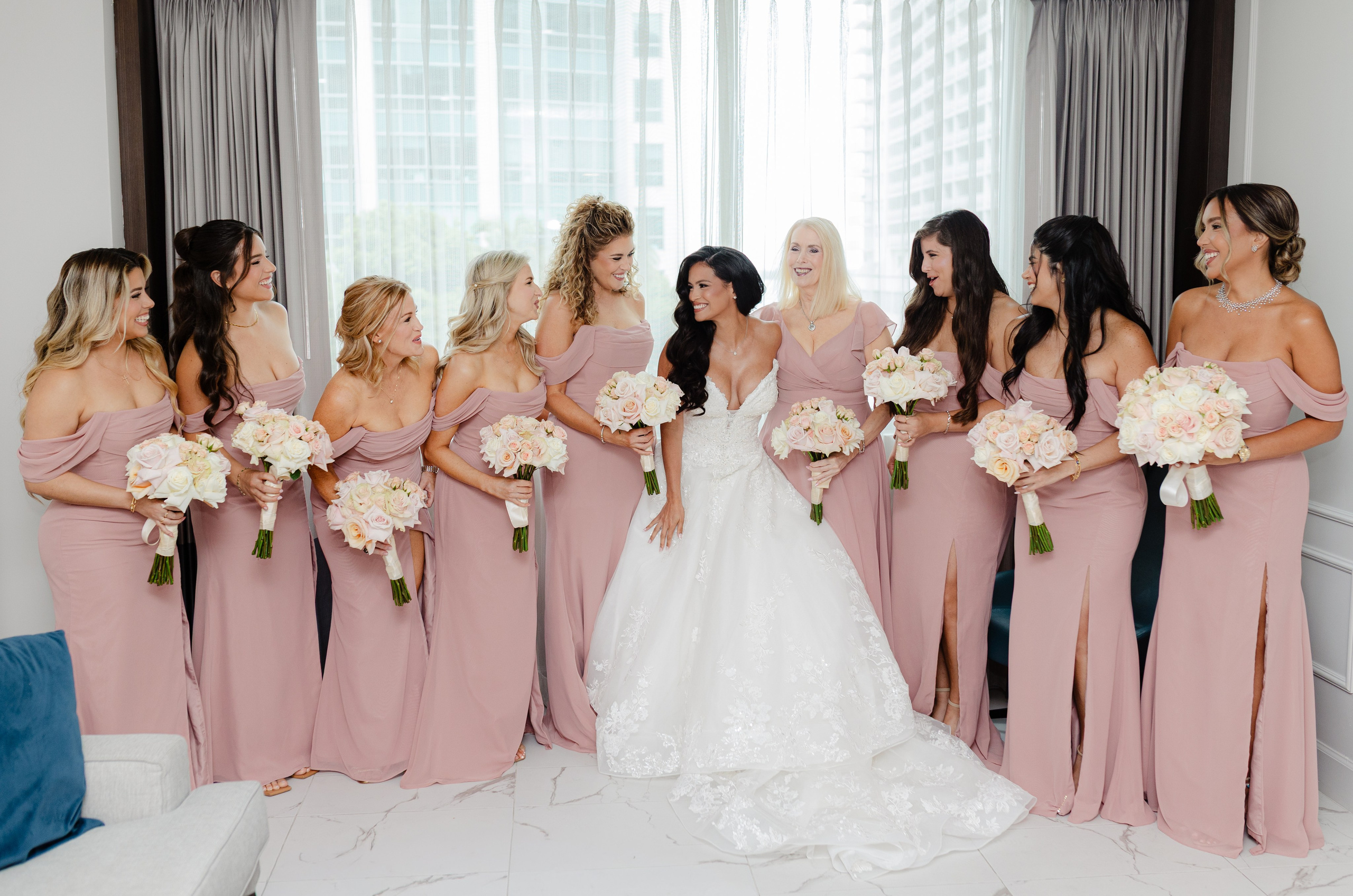 Gabriela & Tyler | Wedding Day at JW Marriott Miami, Brickell. YES I DO PRODUCTION — Wedding photography&videography