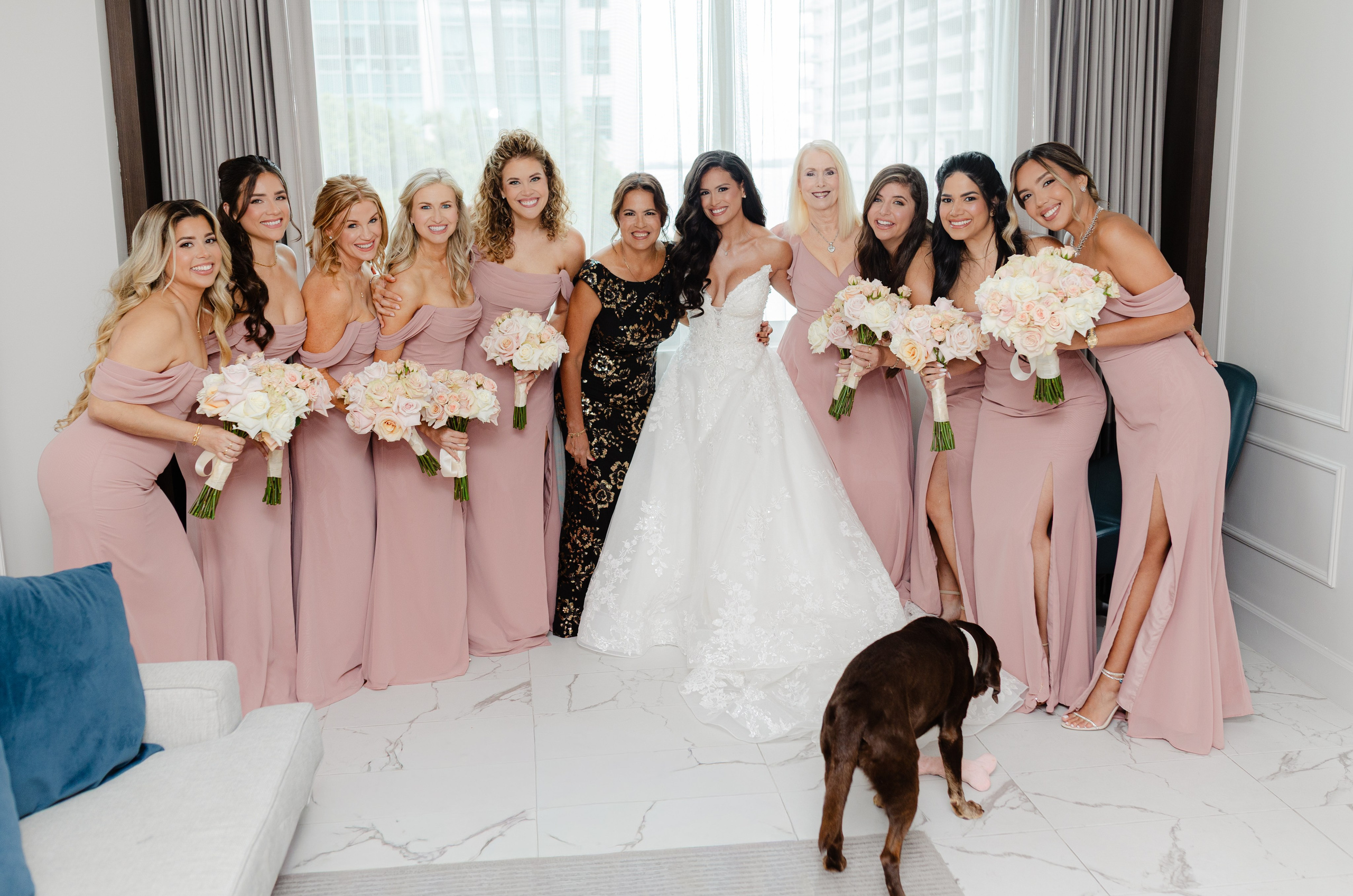 Gabriela & Tyler | Wedding Day at JW Marriott Miami, Brickell. YES I DO PRODUCTION — Wedding photography&videography