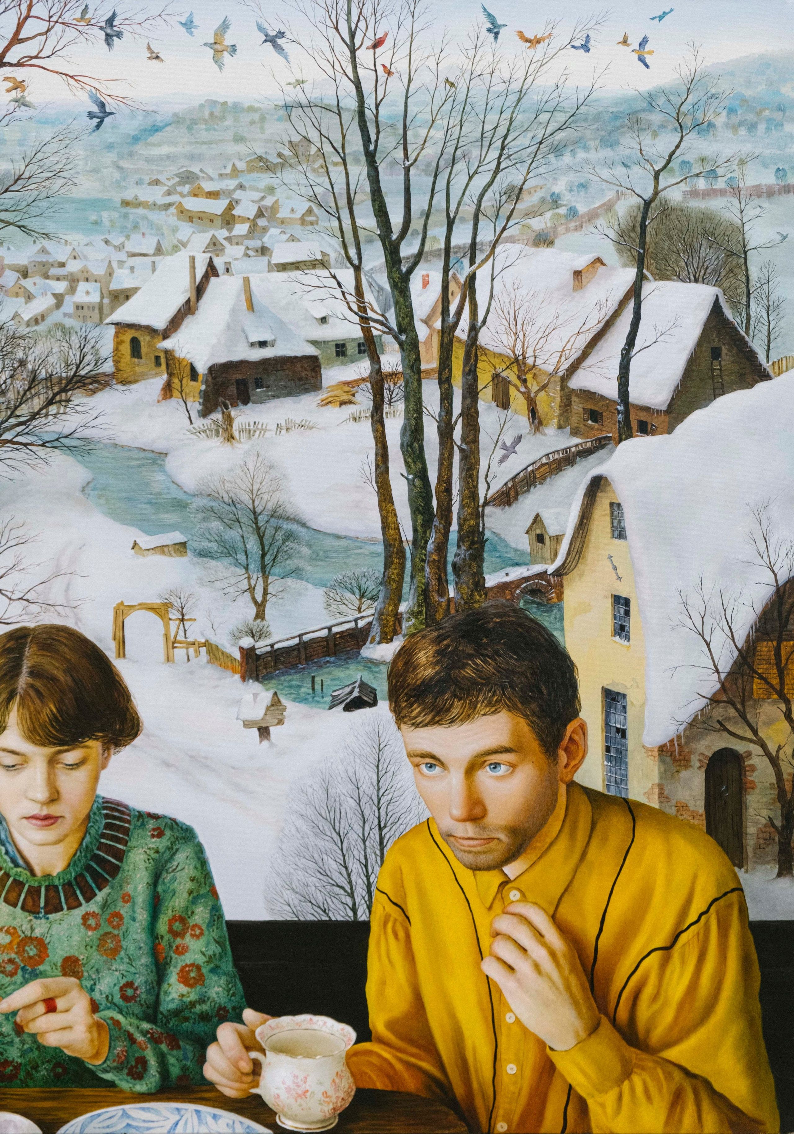 Teatime with Bruegel. ELEN BEZHEN