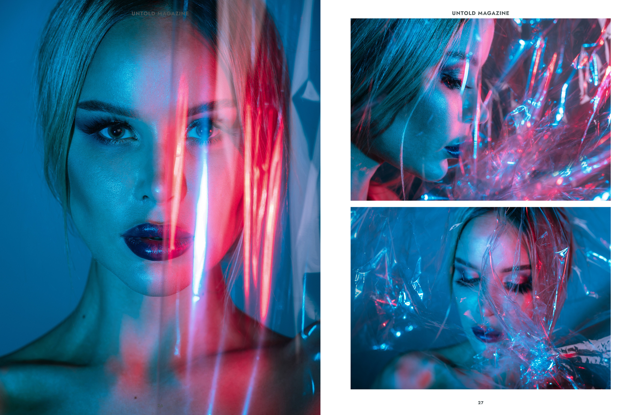 Publication of a photographer in a UnTold Magazine #702