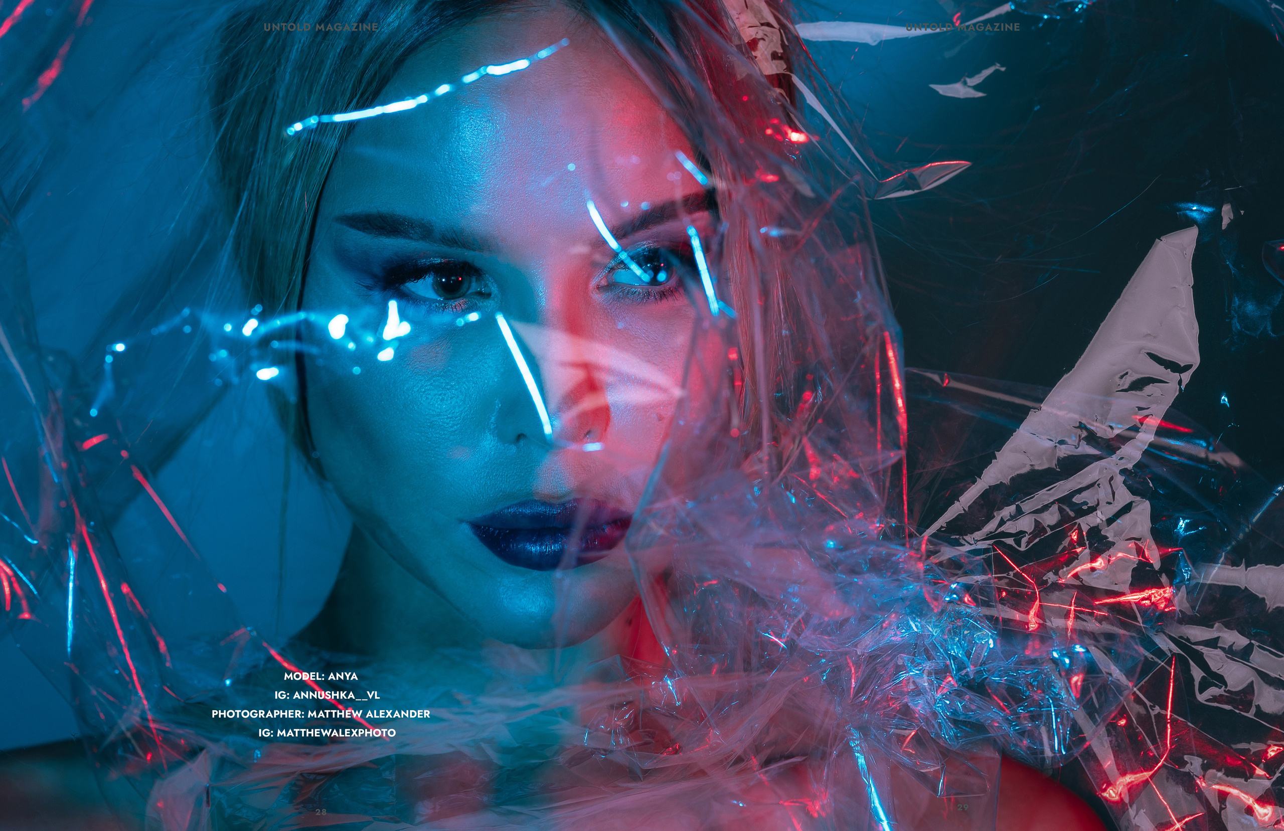 Publication of a photographer in a UnTold Magazine #702