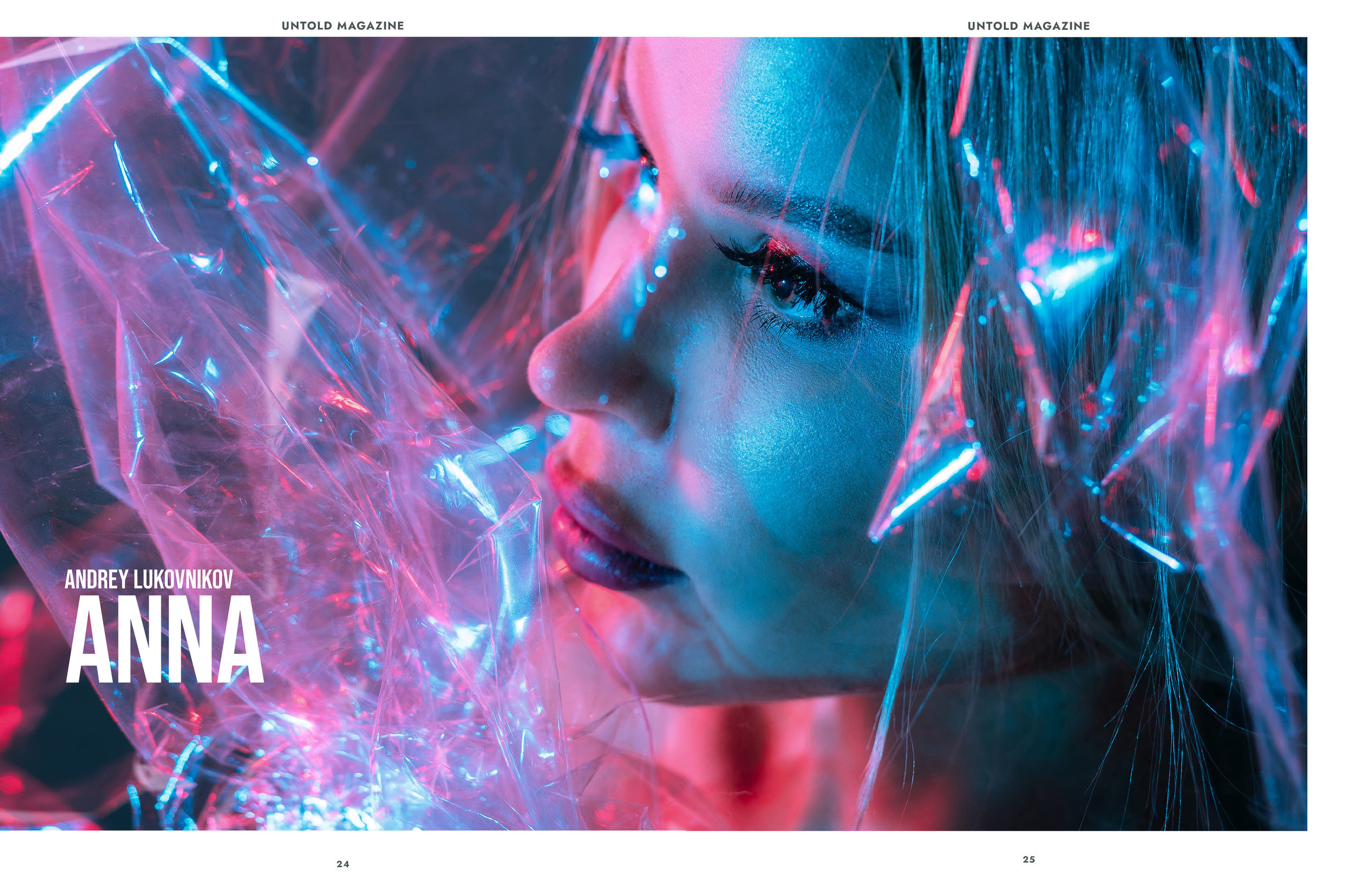 Publication of a photographer in a UnTold Magazine #702