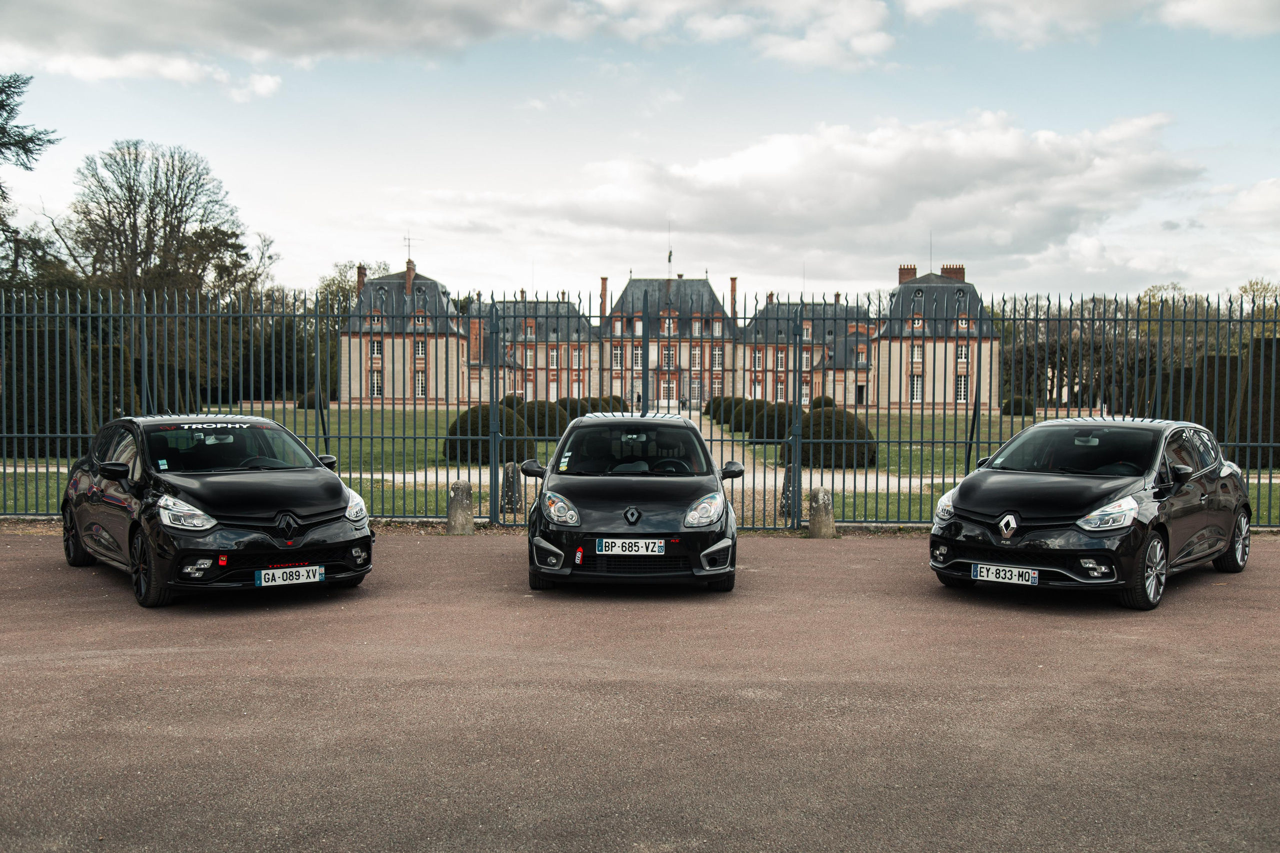 Balade avec Renault Sport. Photographe de voitures à Paris — Vitalii Motruk