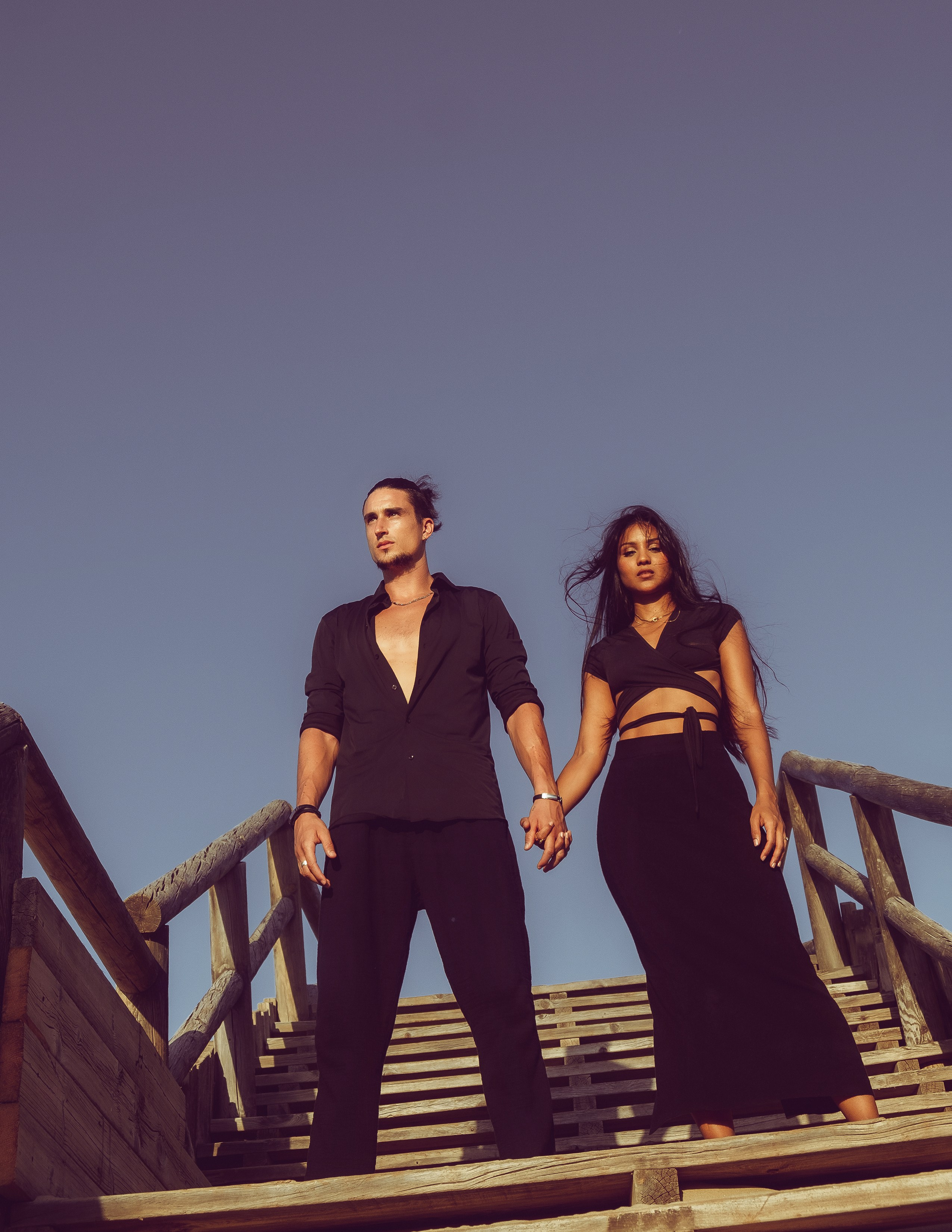 Historia de amor al atardecer en Guardamar — Fotógrafo en Alicante y Torrevieja