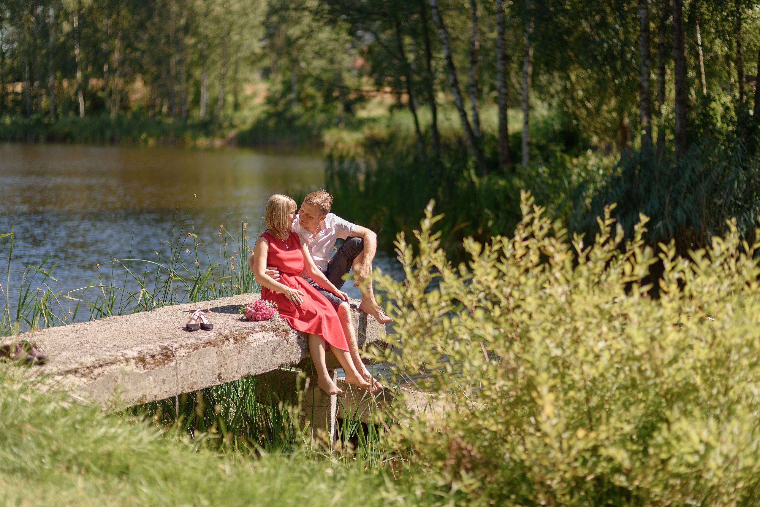 Скромная свадьба Татьяны и Андрея. Семейный фотограф и фотограф новорожденных в Вильнюсе Ирина Беленкевич